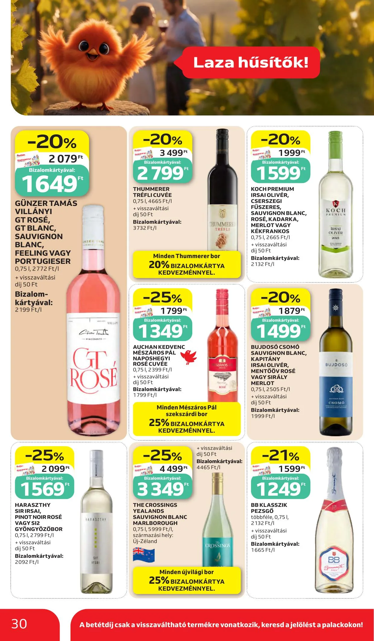 Auchan akciós újság Hipermarket 05.28–06.03 – 30. oldal