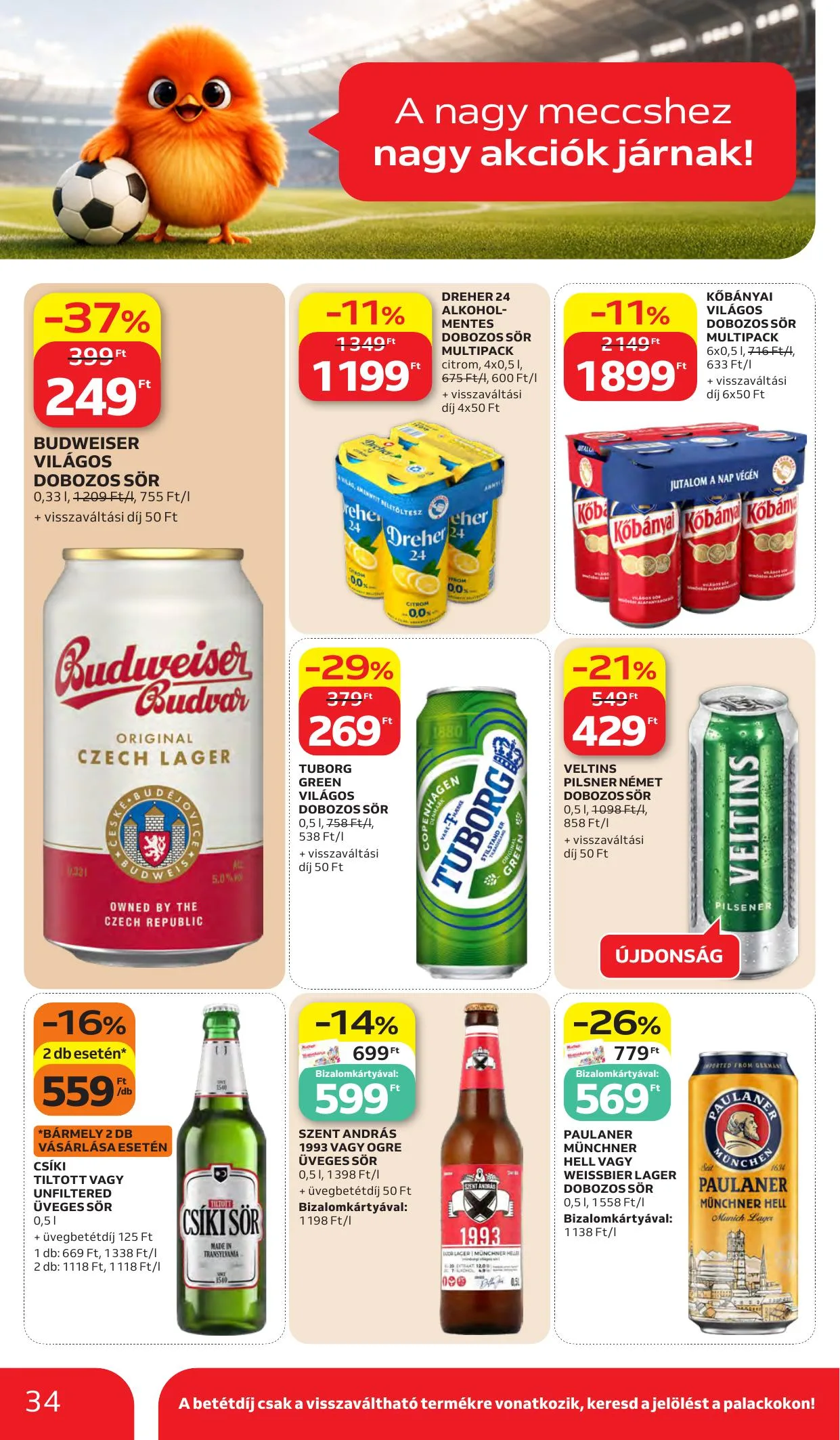 Auchan akciós újság Hipermarket 05.28–06.03 – 34. oldal