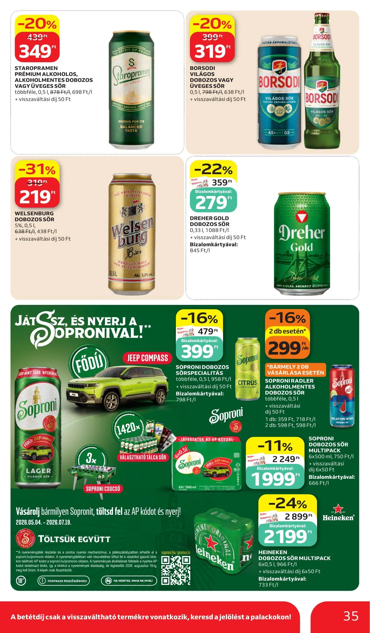 Auchan akciós újság Hipermarket 05.28–06.03 – 35. oldal