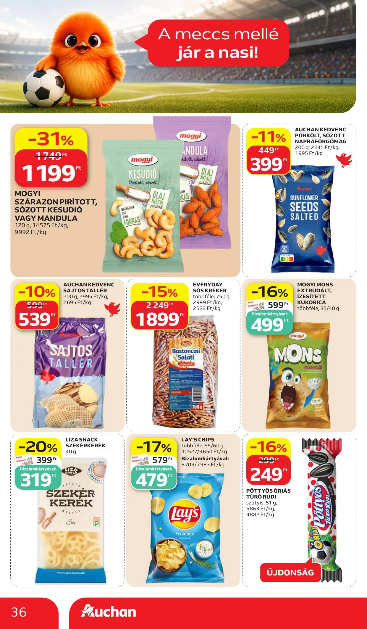 Auchan akciós újság Hipermarket 05.28–06.03 – 36. oldal