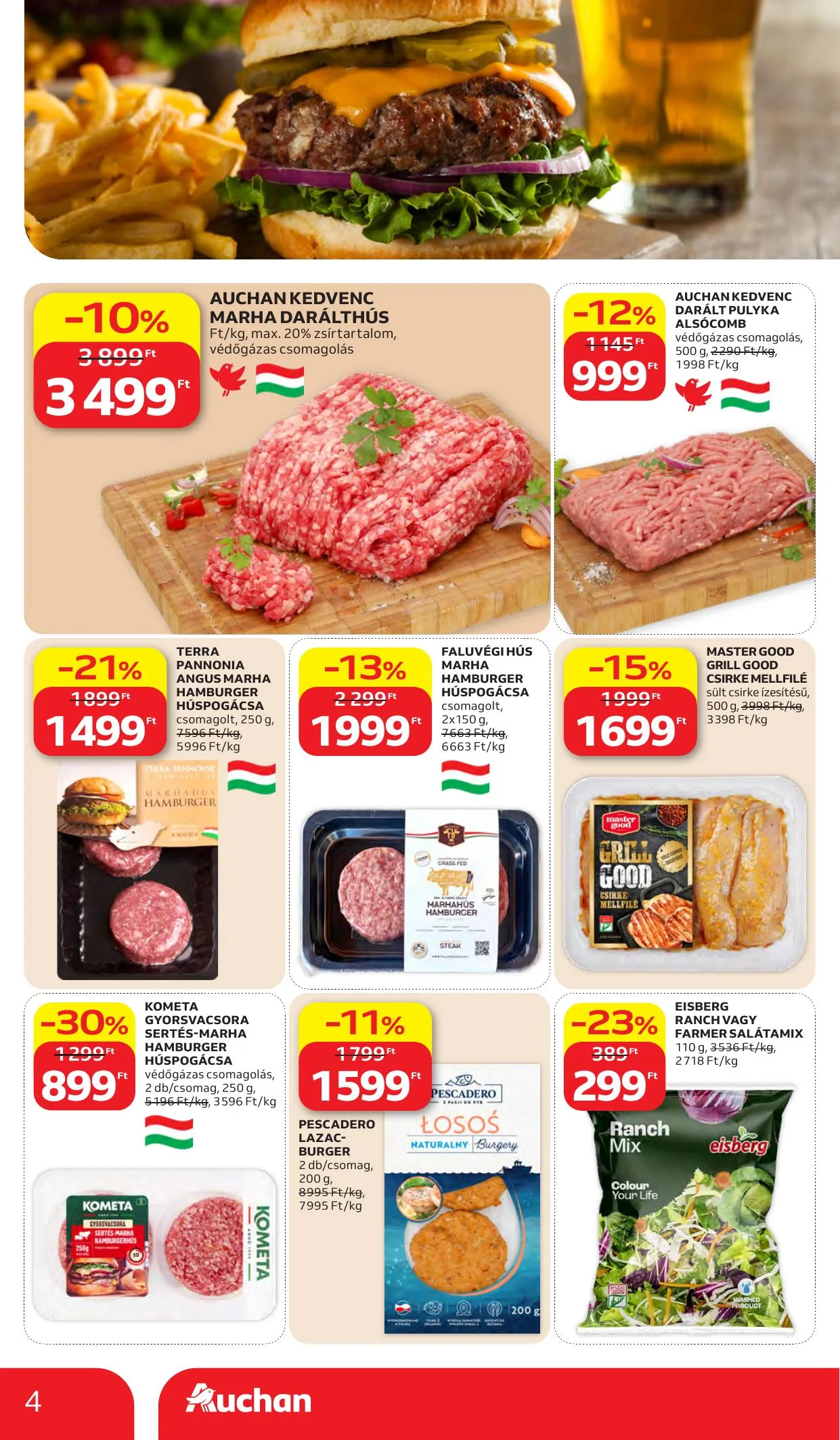 Auchan akciós újság Hipermarket 05.28–06.03 – 4. oldal