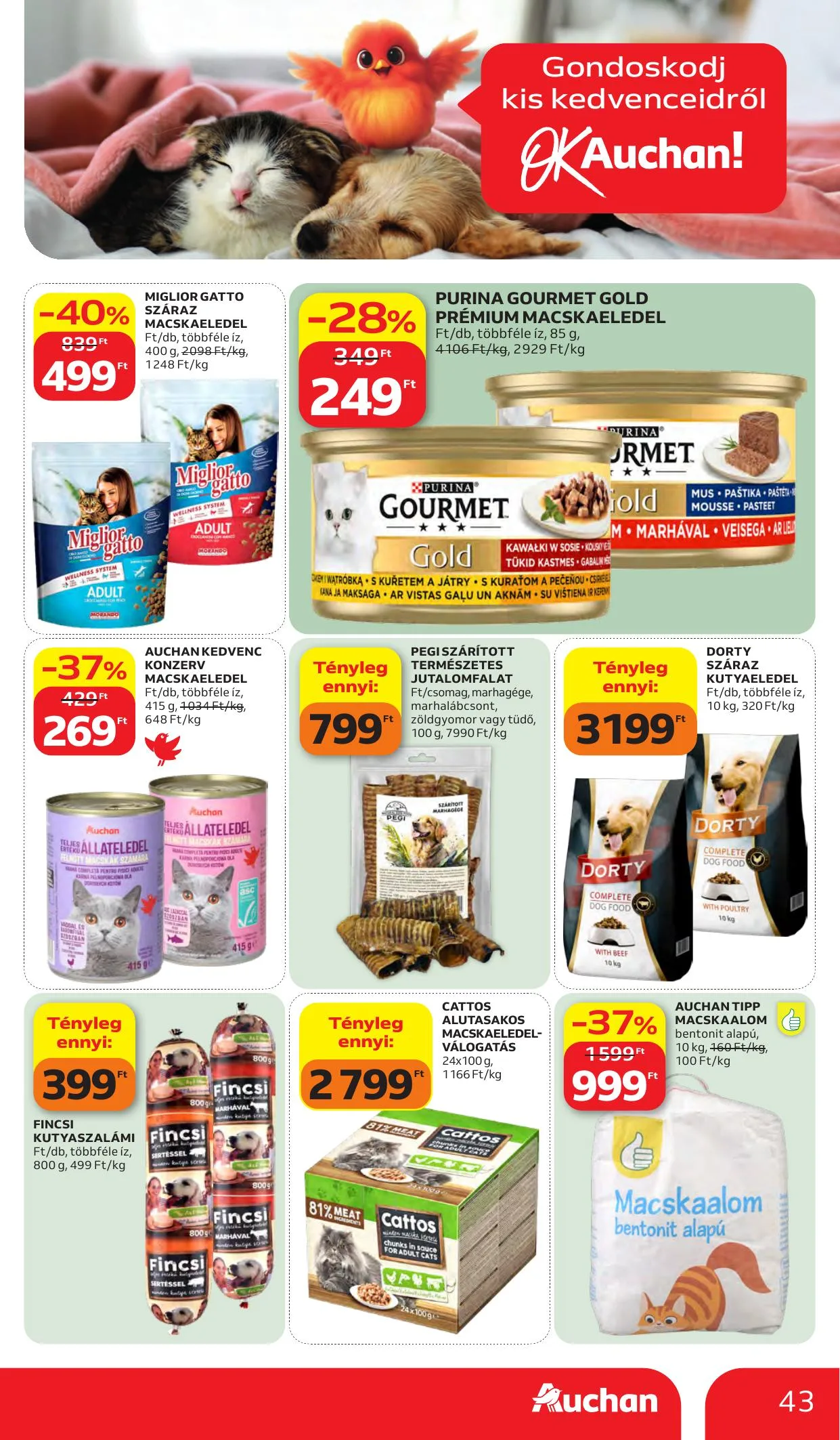 Auchan akciós újság Hipermarket 05.28–06.03 – 43. oldal