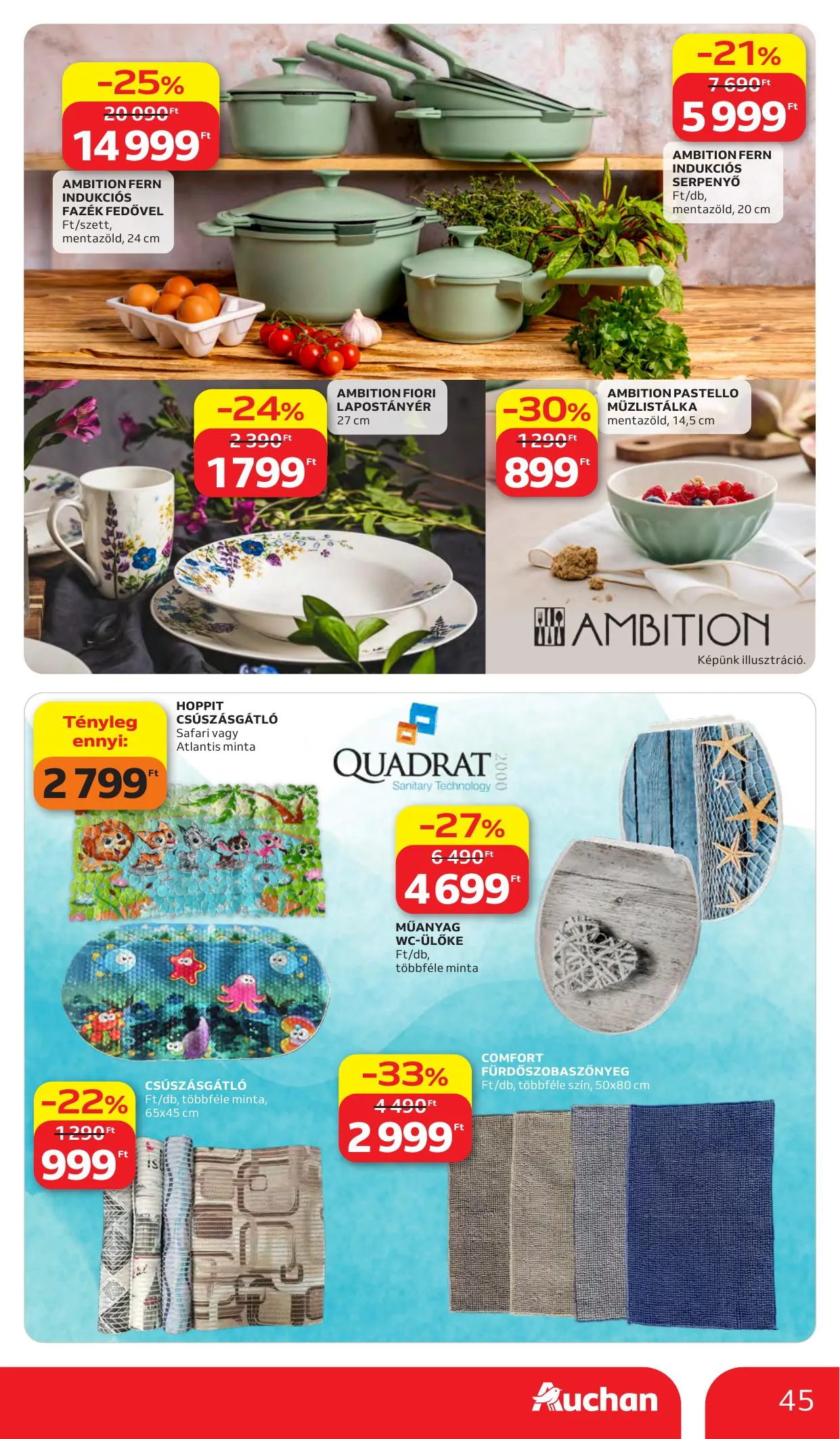 Auchan akciós újság Hipermarket 05.28–06.03 – 45. oldal