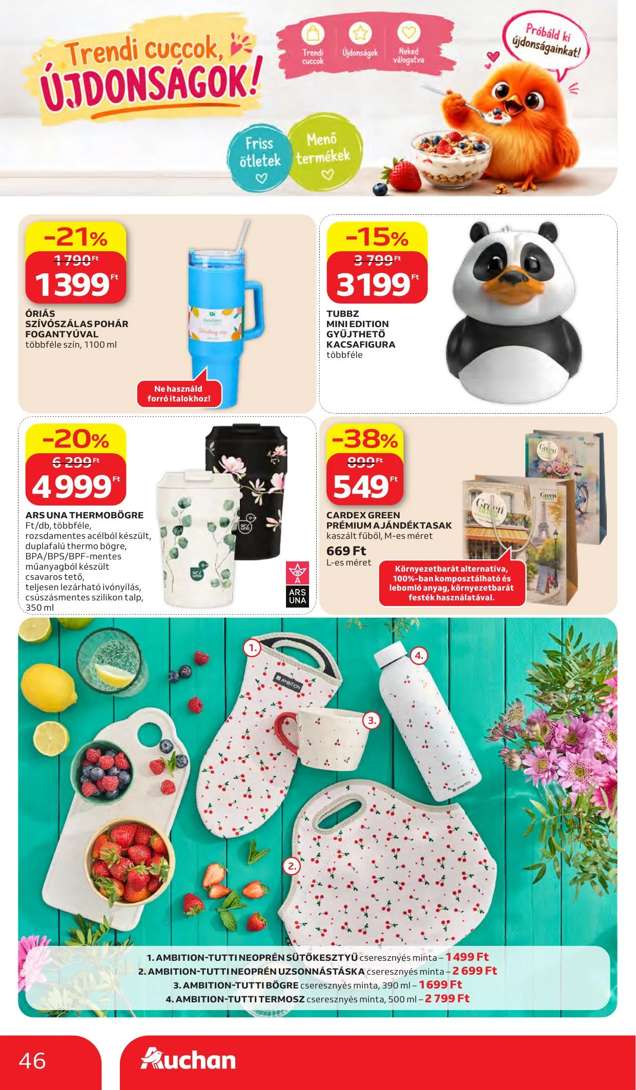 Auchan akciós újság Hipermarket 05.28–06.03 – 46. oldal