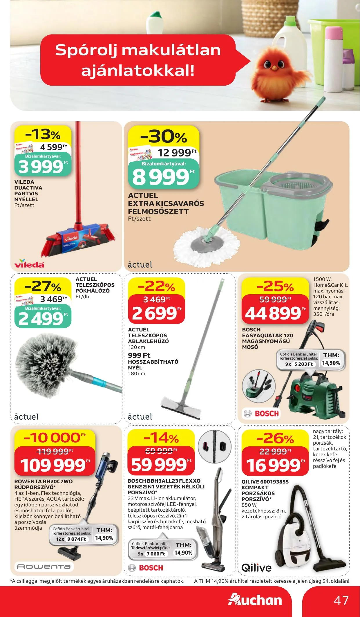 Auchan akciós újság Hipermarket 05.28–06.03 – 47. oldal