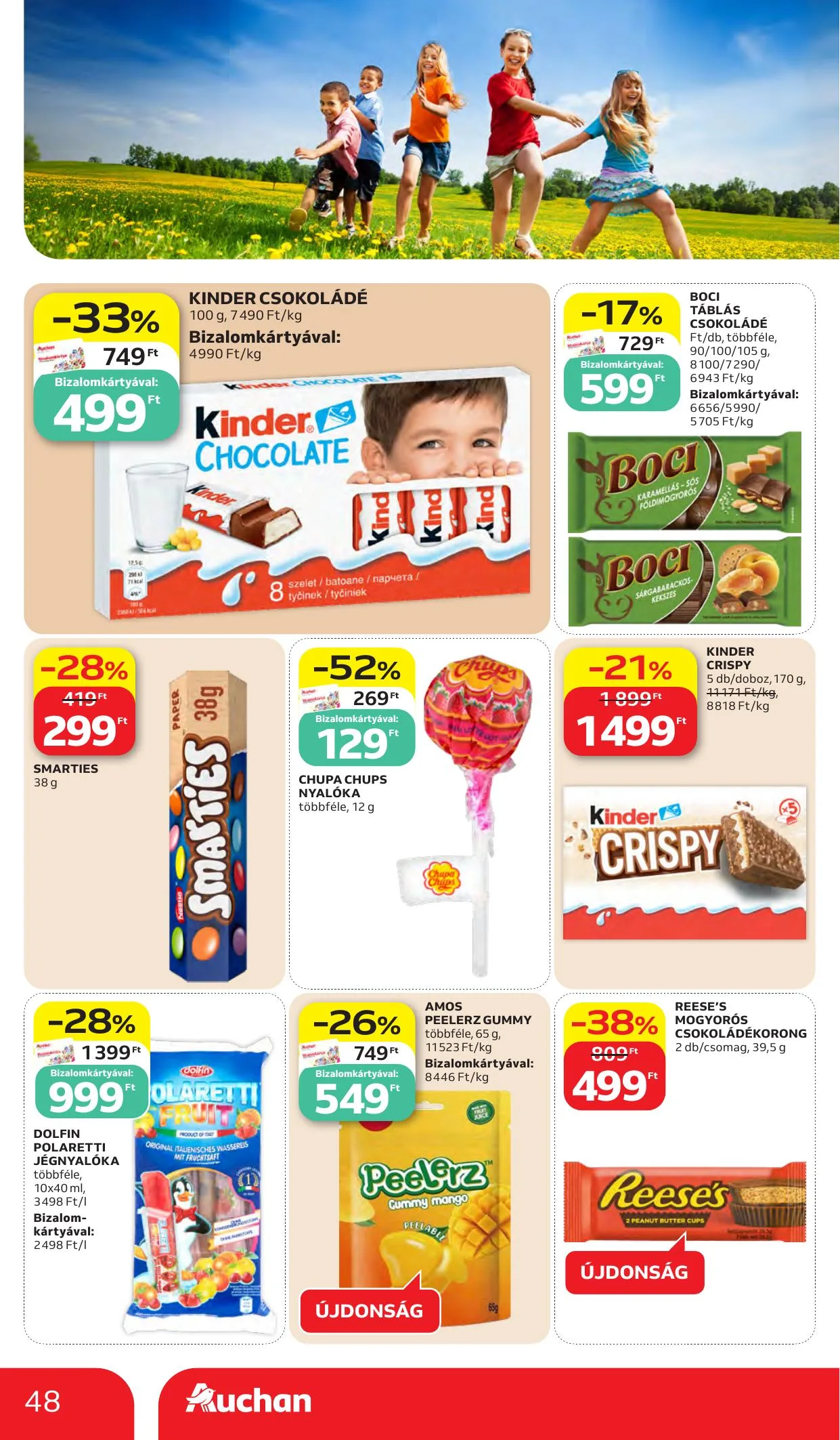 Auchan akciós újság Hipermarket 05.28–06.03 – 48. oldal