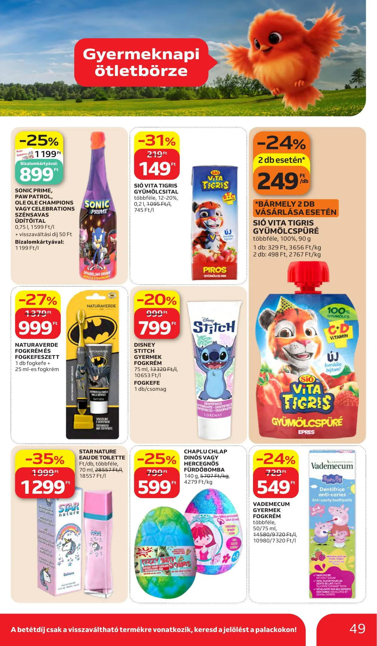 Auchan akciós újság Hipermarket 05.28–06.03 – 49. oldal
