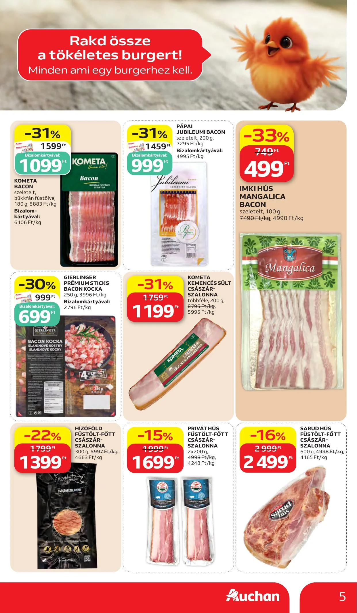 Auchan akciós újság Hipermarket 05.28–06.03 – 5. oldal