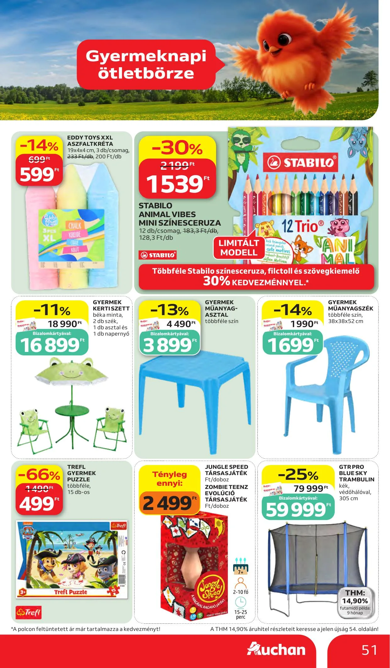 Auchan akciós újság Hipermarket 05.28–06.03 – 51. oldal