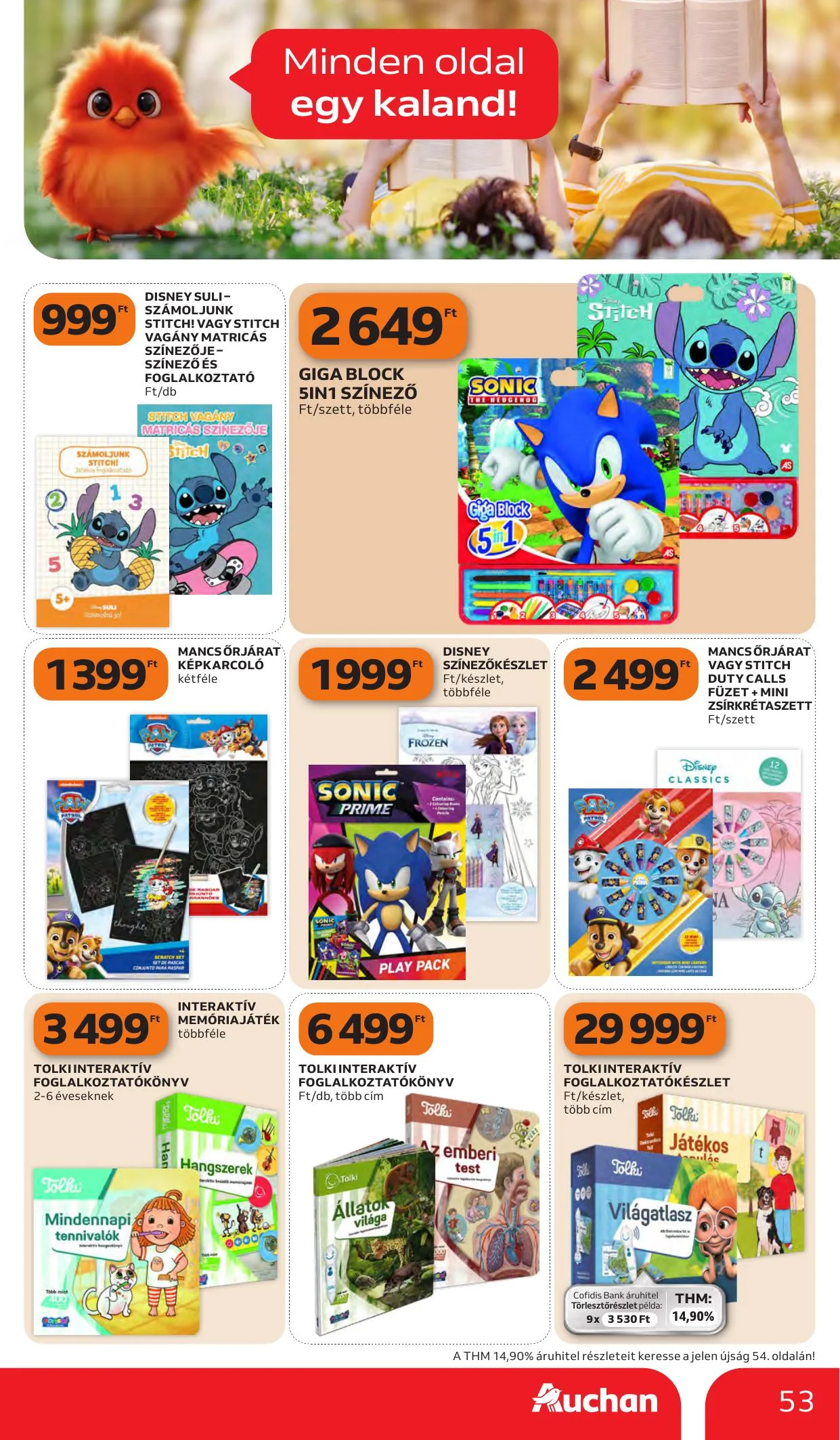 Auchan akciós újság Hipermarket 05.28–06.03 – 53. oldal