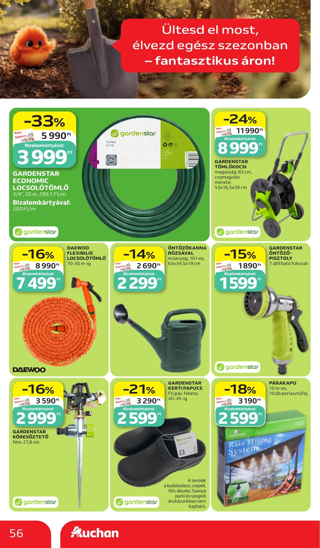 Auchan akciós újság Hipermarket 05.28–06.03 – 56. oldal