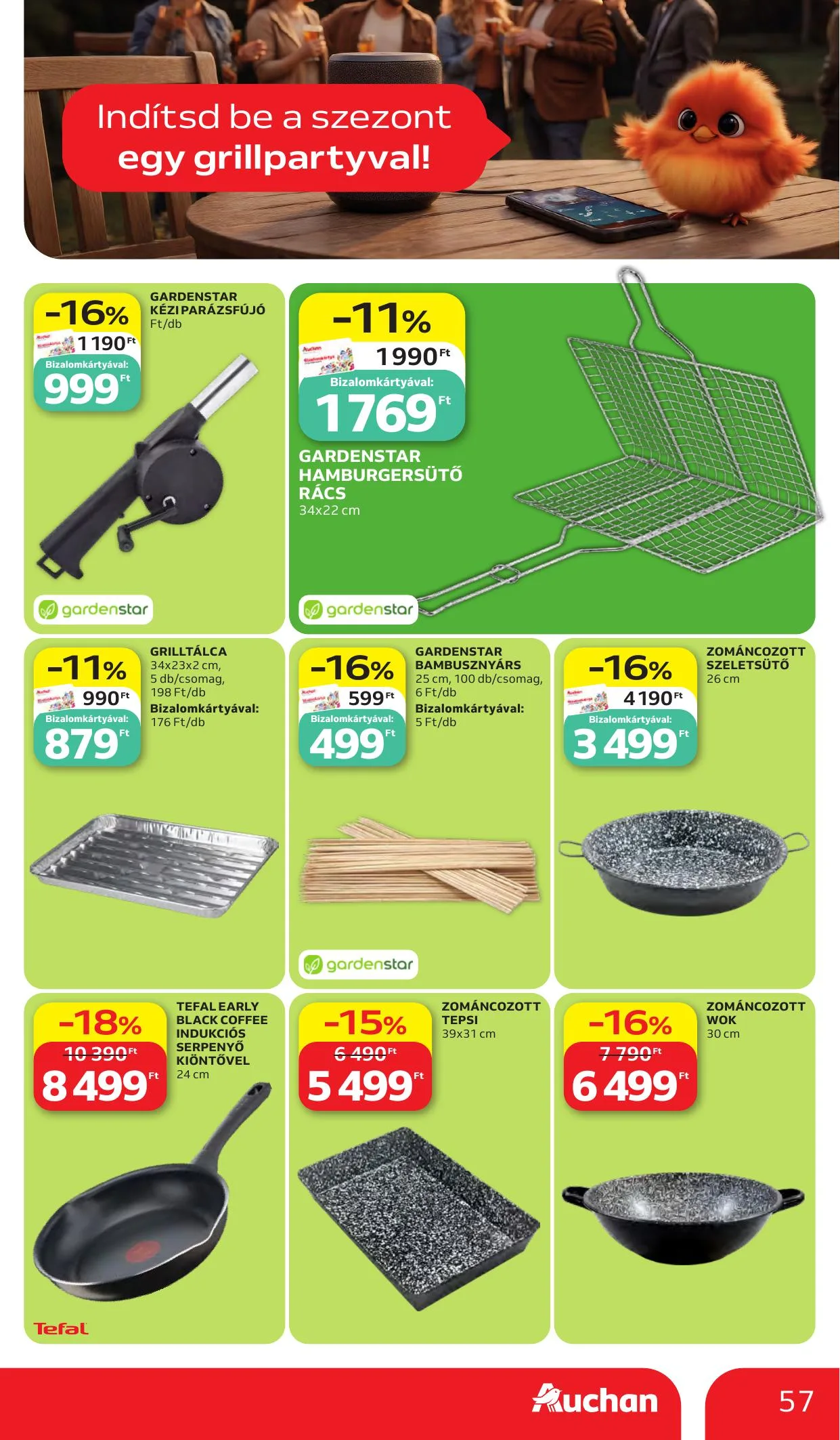 Auchan akciós újság Hipermarket 05.28–06.03 – 57. oldal