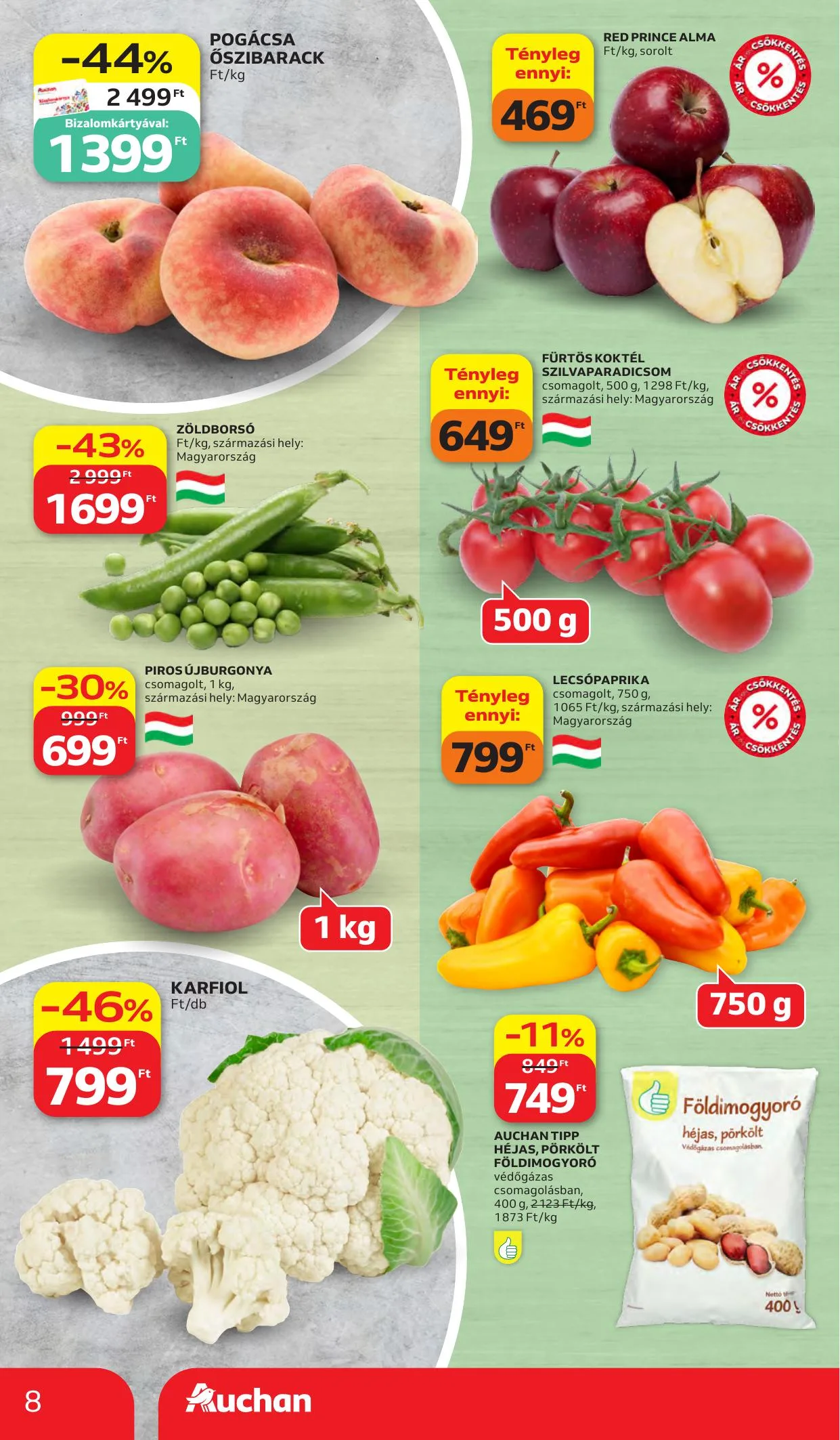 Auchan akciós újság Hipermarket 05.28–06.03 – 8. oldal