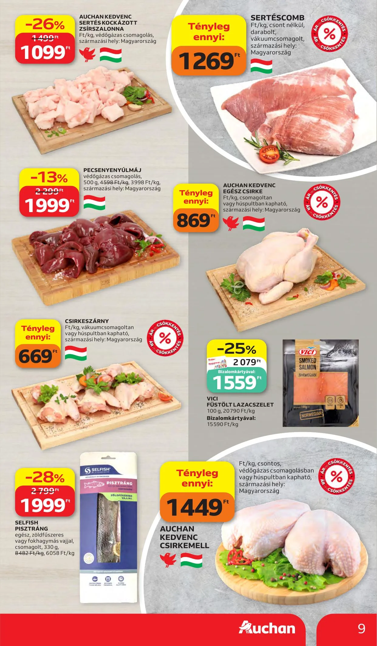 Auchan akciós újság Hipermarket 05.28–06.03 – 9. oldal