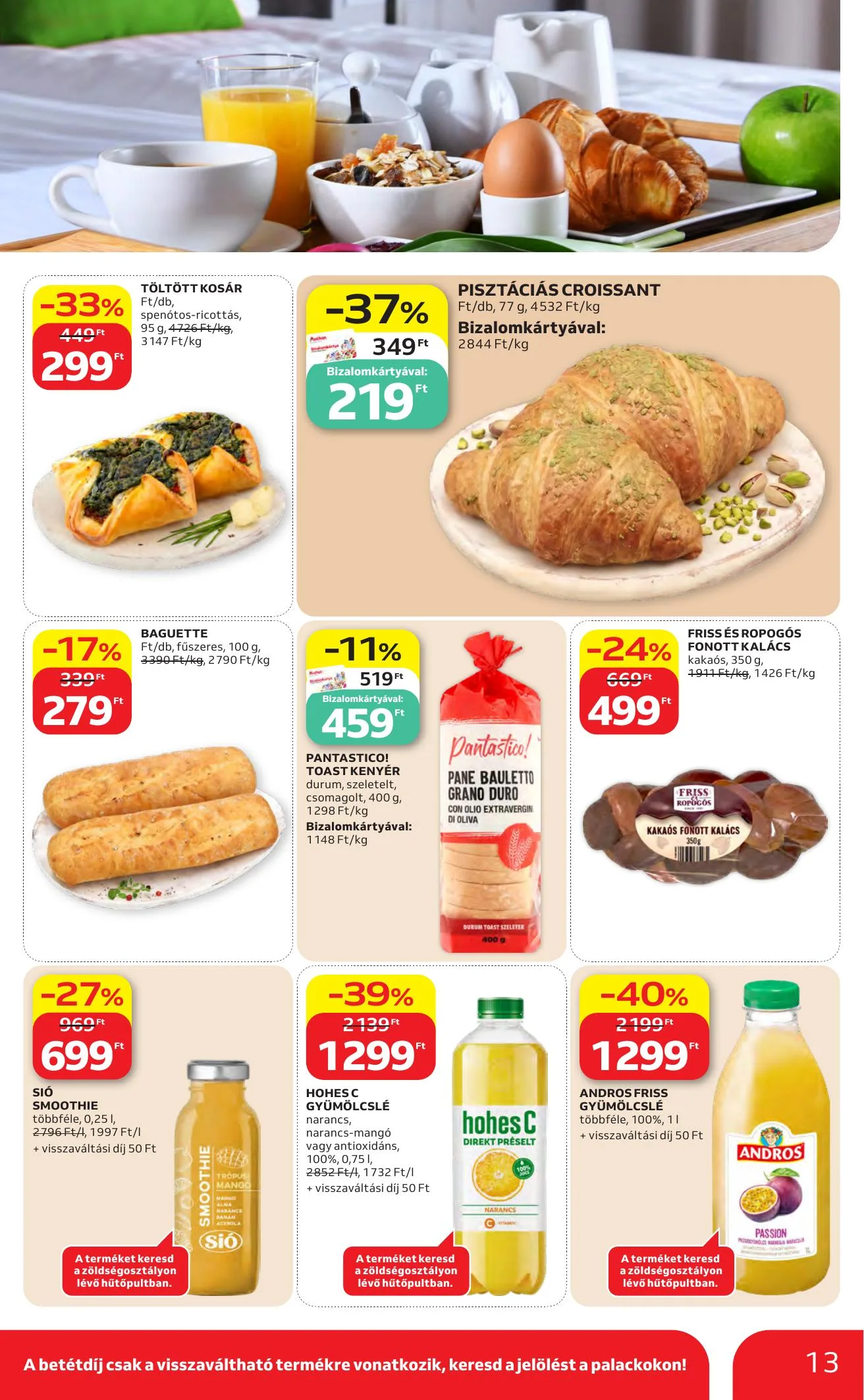 Auchan akciós újság Hipermarket 06.04–06.10 – 13. oldal