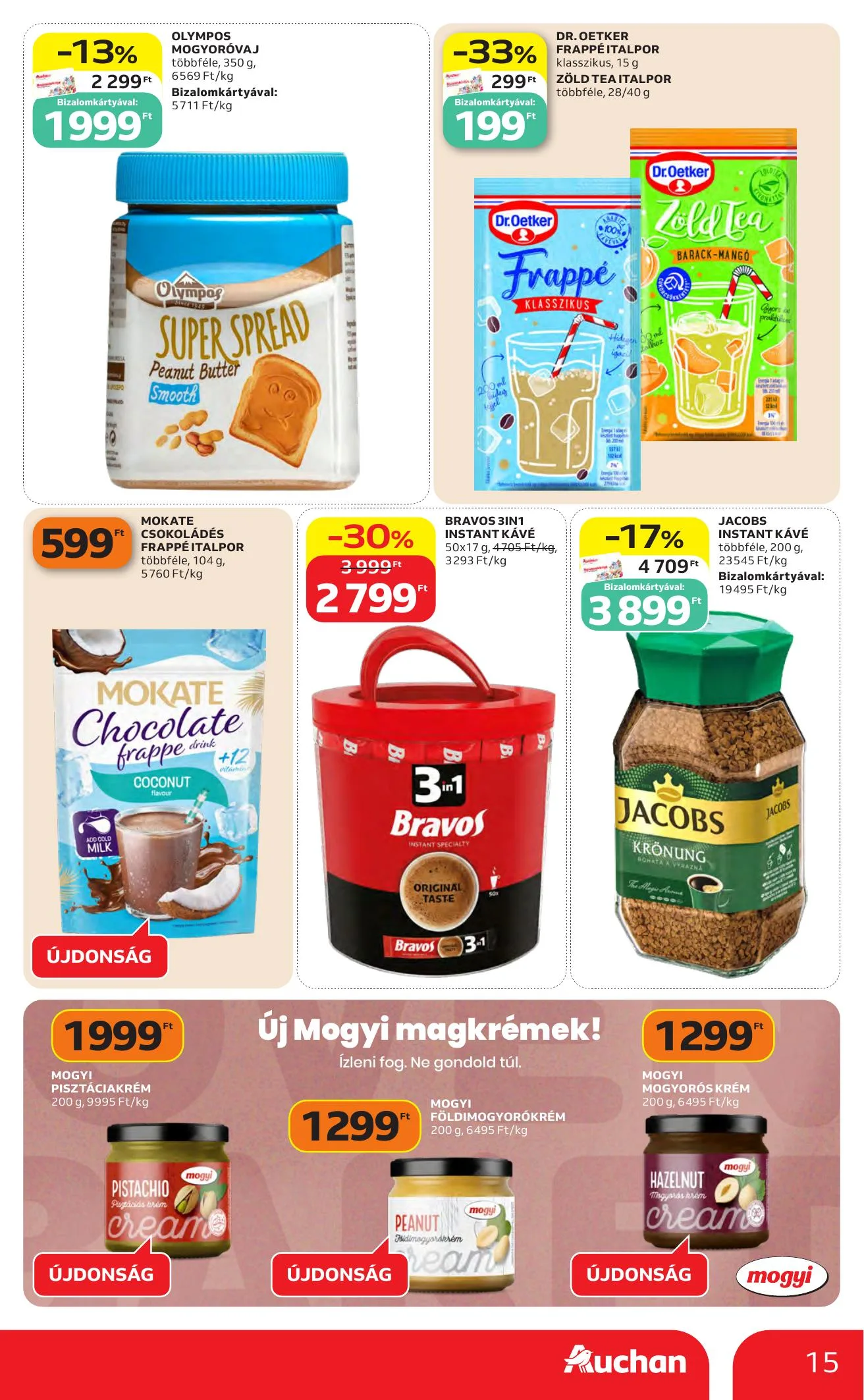 Auchan akciós újság Hipermarket 06.04–06.10 – 15. oldal