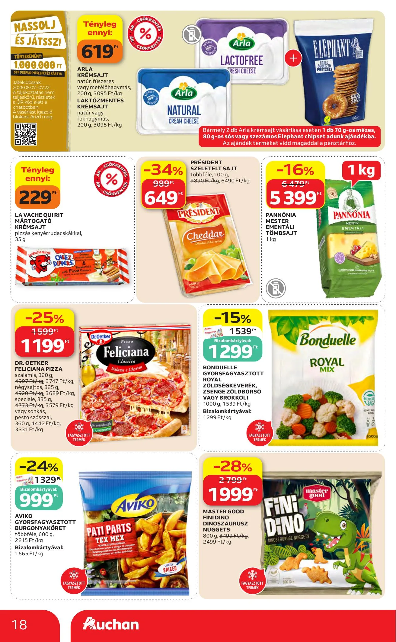 Auchan akciós újság Hipermarket 06.04–06.10 – 18. oldal
