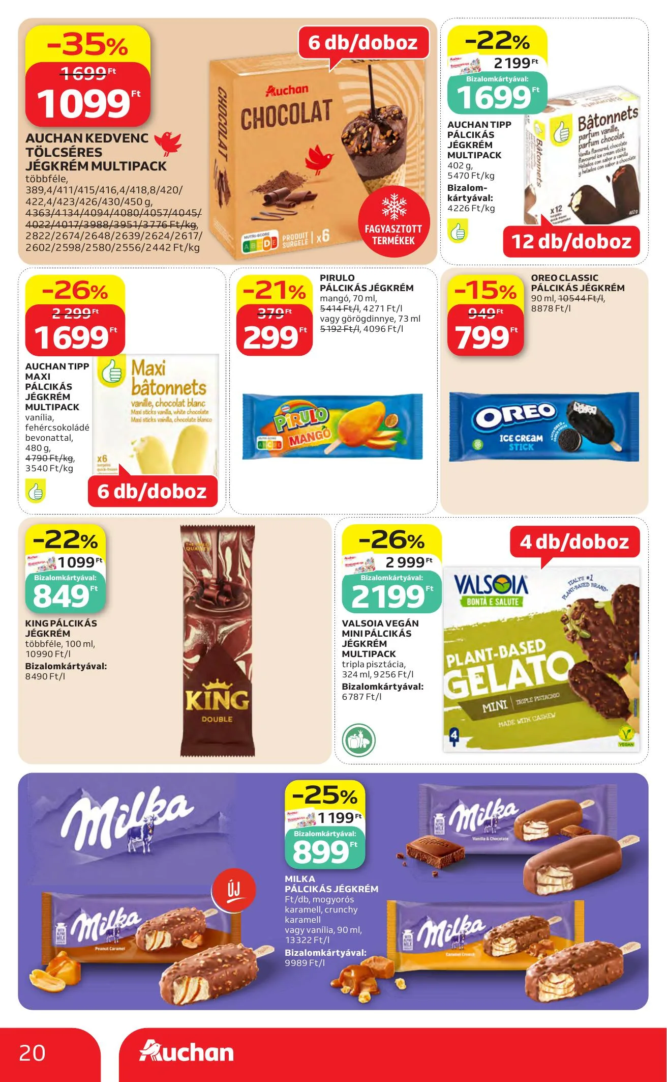 Auchan akciós újság Hipermarket 06.04–06.10 – 20. oldal