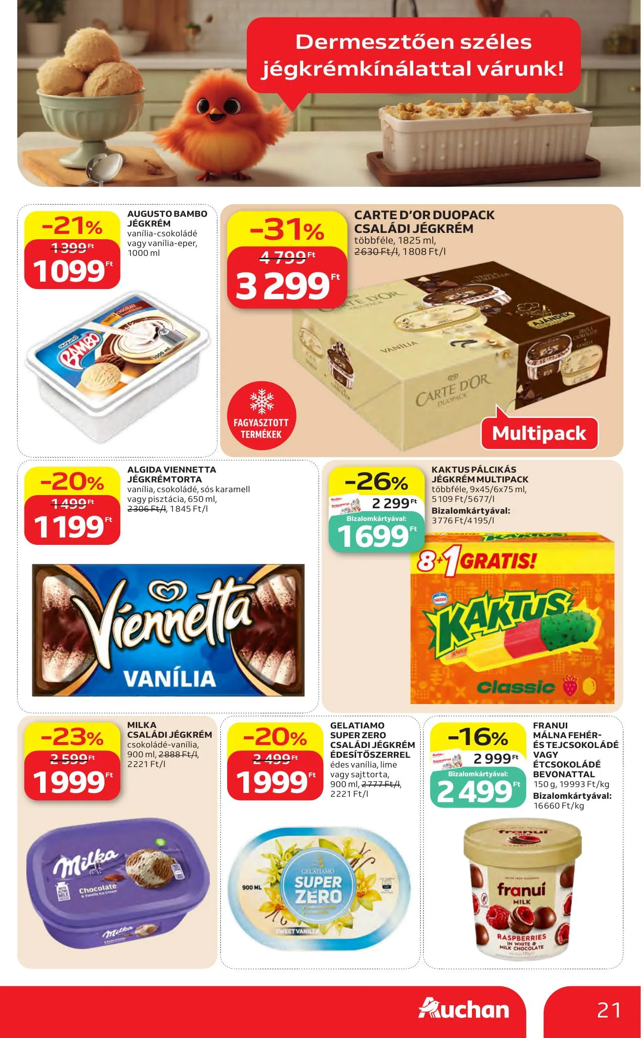 Auchan akciós újság Hipermarket 06.04–06.10 – 21. oldal