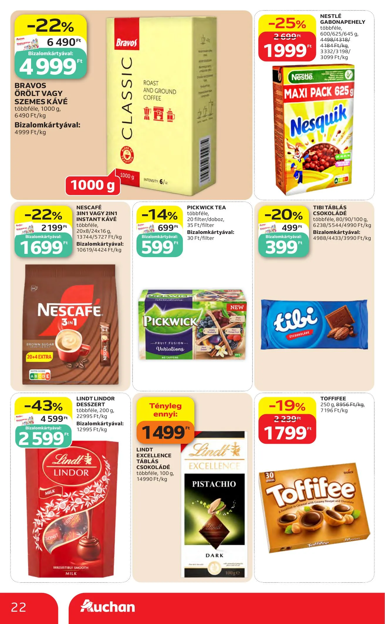 Auchan akciós újság Hipermarket 06.04–06.10 – 22. oldal
