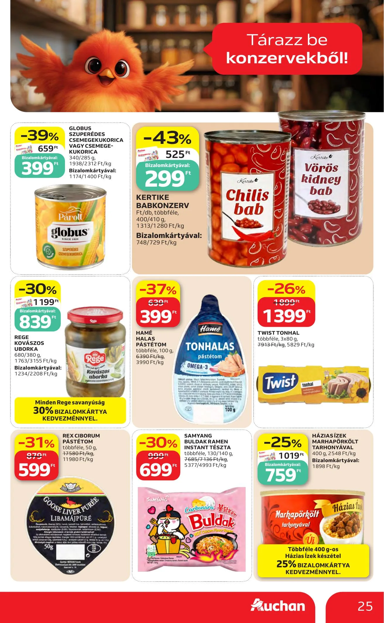 Auchan akciós újság Hipermarket 06.04–06.10 – 25. oldal