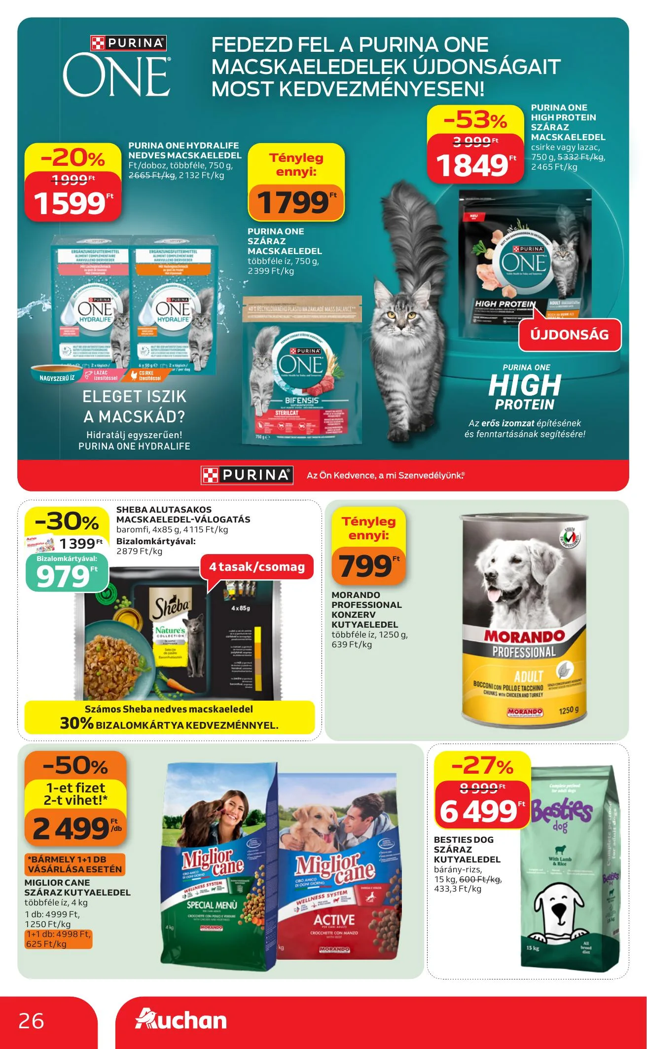 Auchan akciós újság Hipermarket 06.04–06.10 – 26. oldal