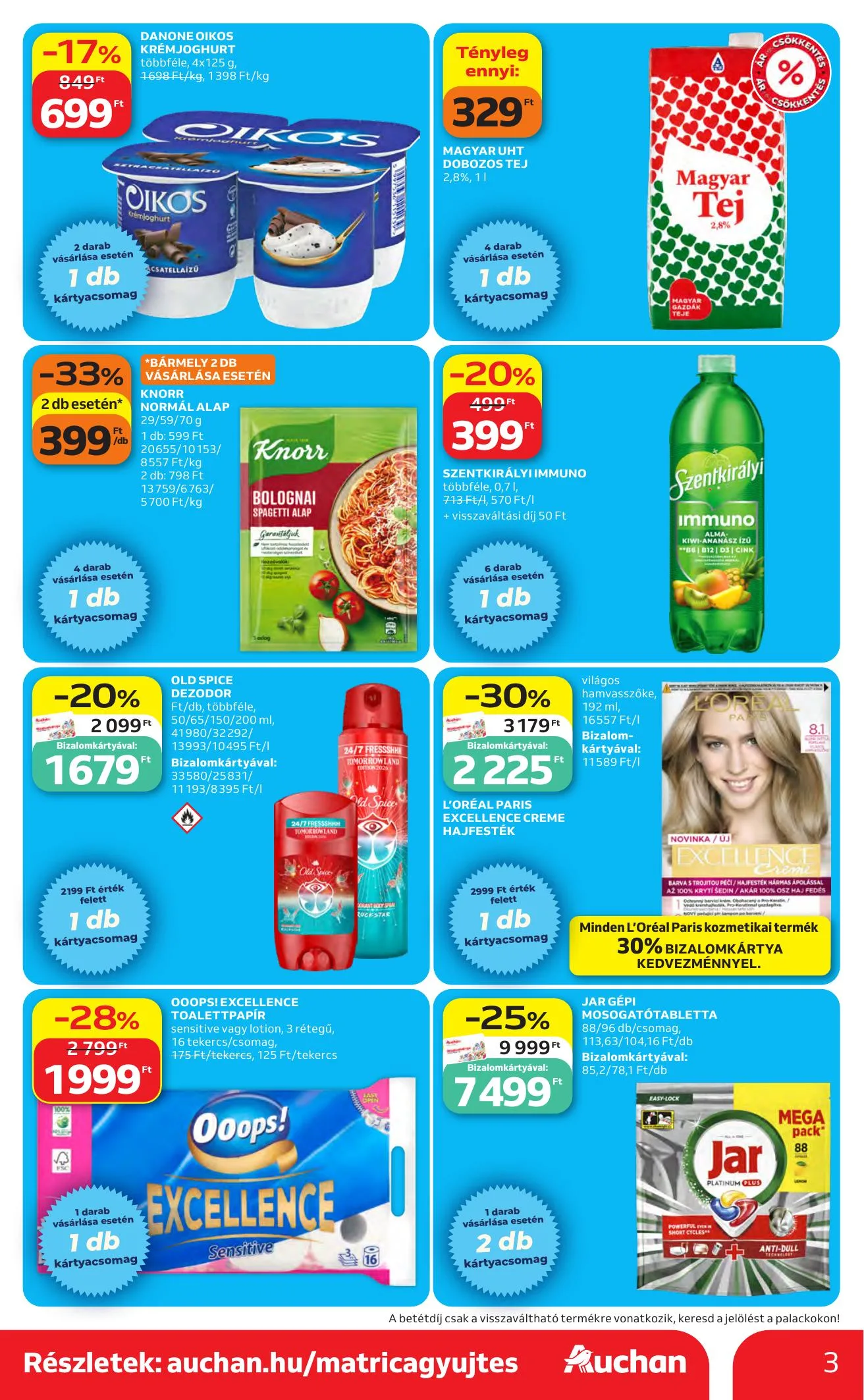 Auchan akciós újság Hipermarket 06.04–06.10 – 3. oldal