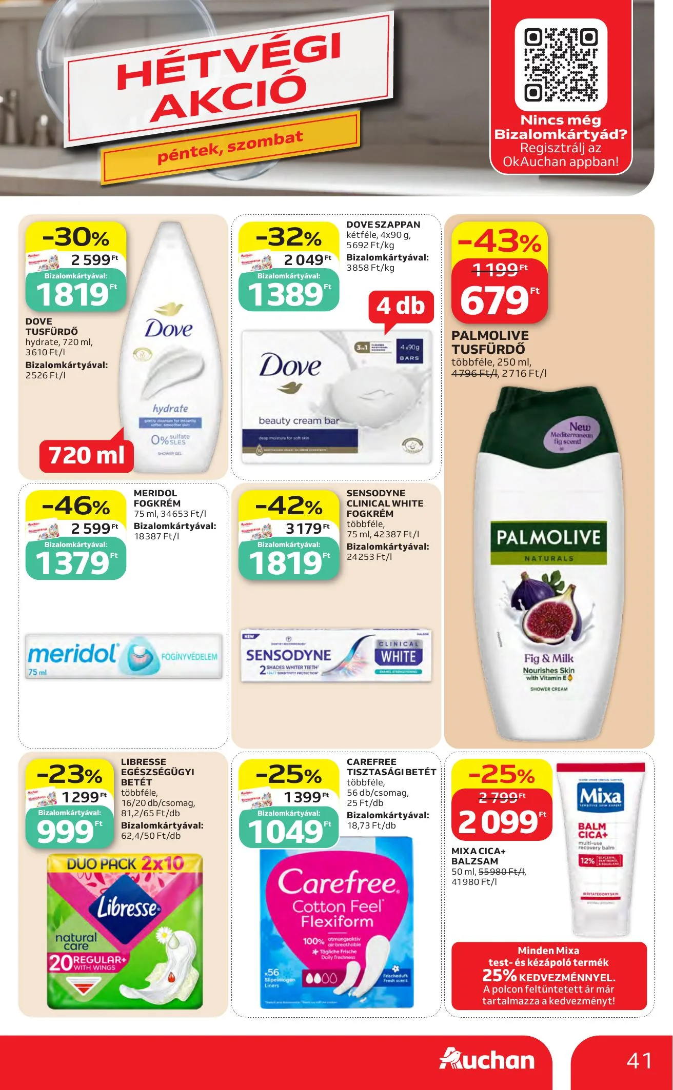 Auchan akciós újság Hipermarket 06.04–06.10 – 41. oldal