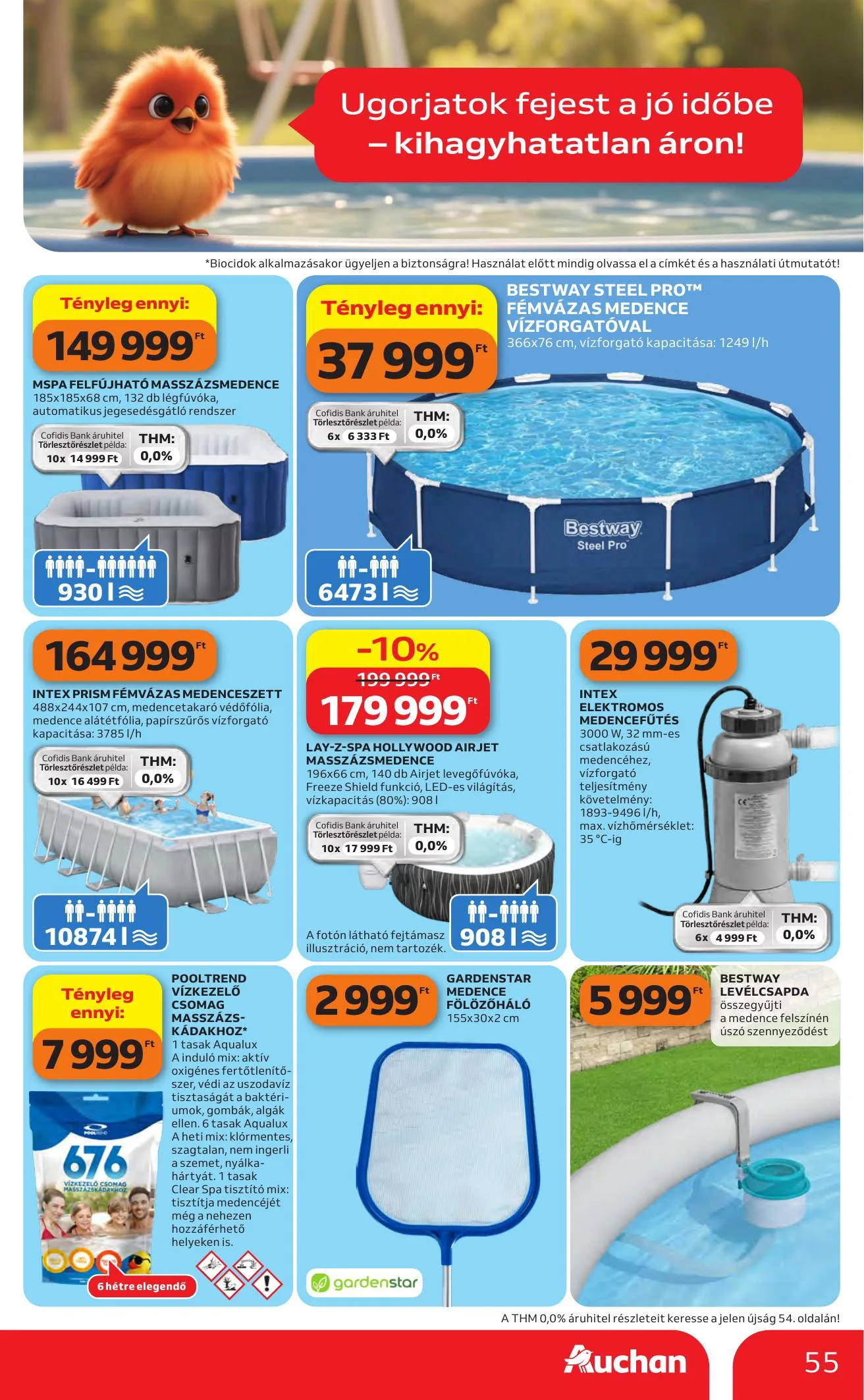 Auchan akciós újság Hipermarket 06.04–06.10 – 56. oldal