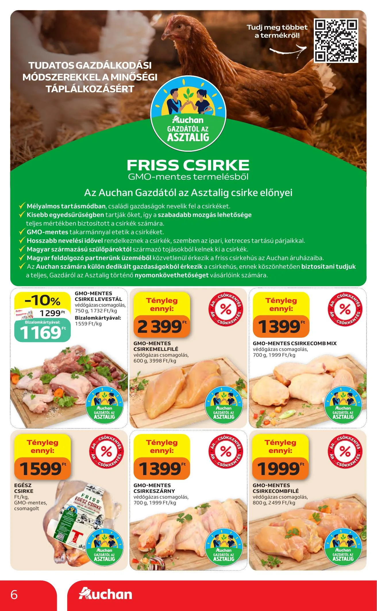 Auchan akciós újság Hipermarket 06.04–06.10 – 6. oldal