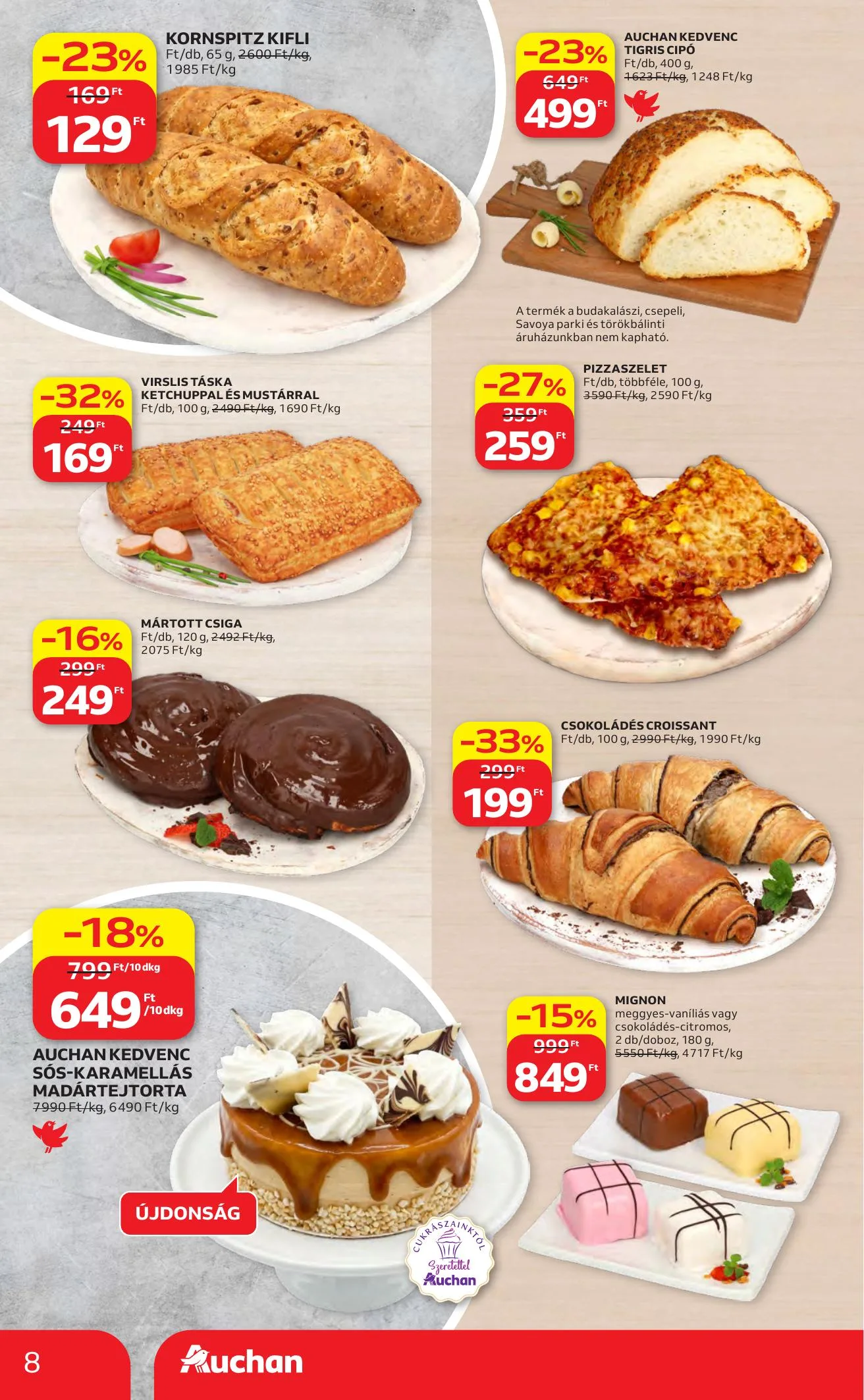Auchan akciós újság Hipermarket 06.04–06.10 – 8. oldal