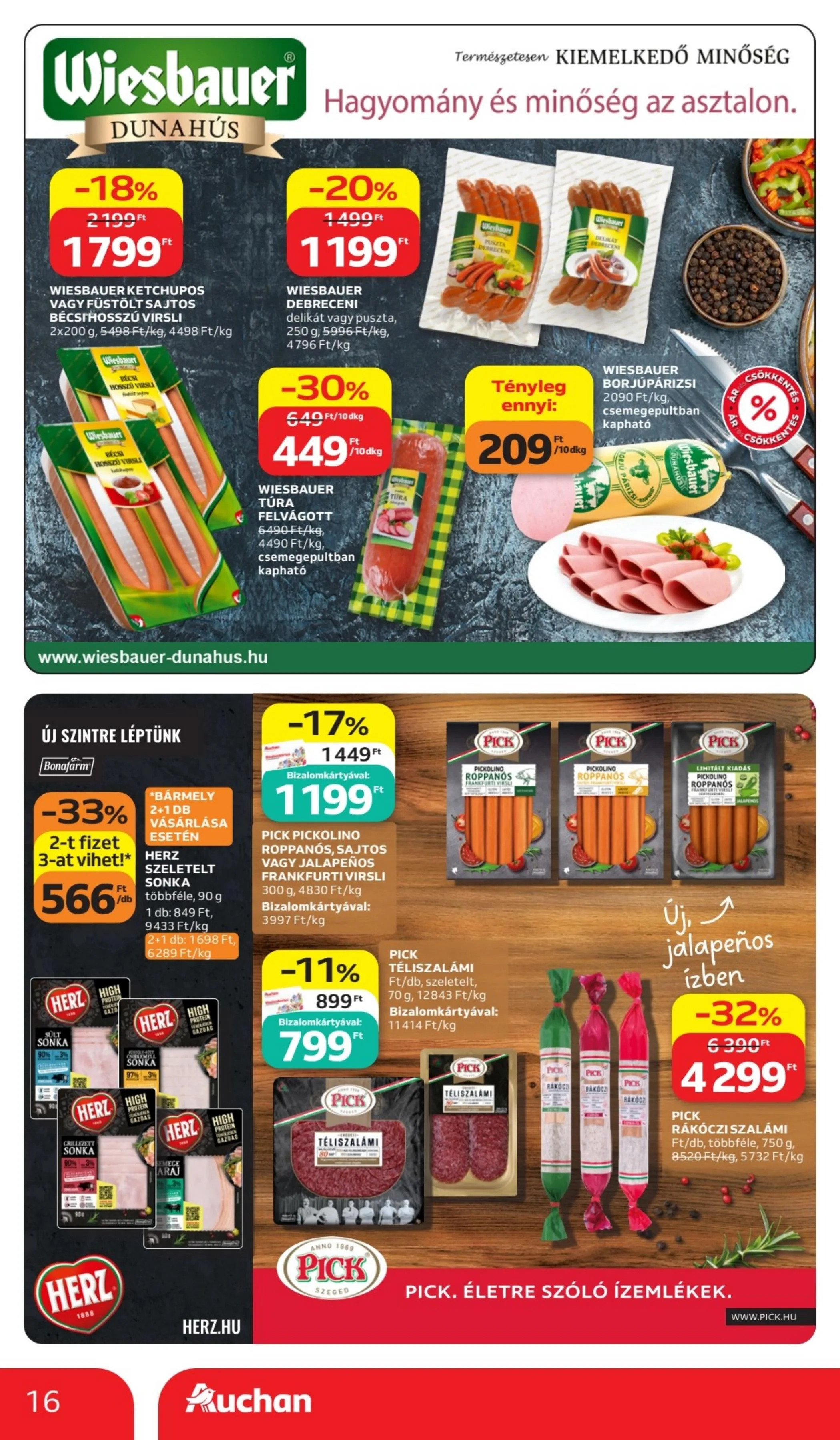 Auchan akciós újság Hipermarket 06.11–06.17 – 16. oldal