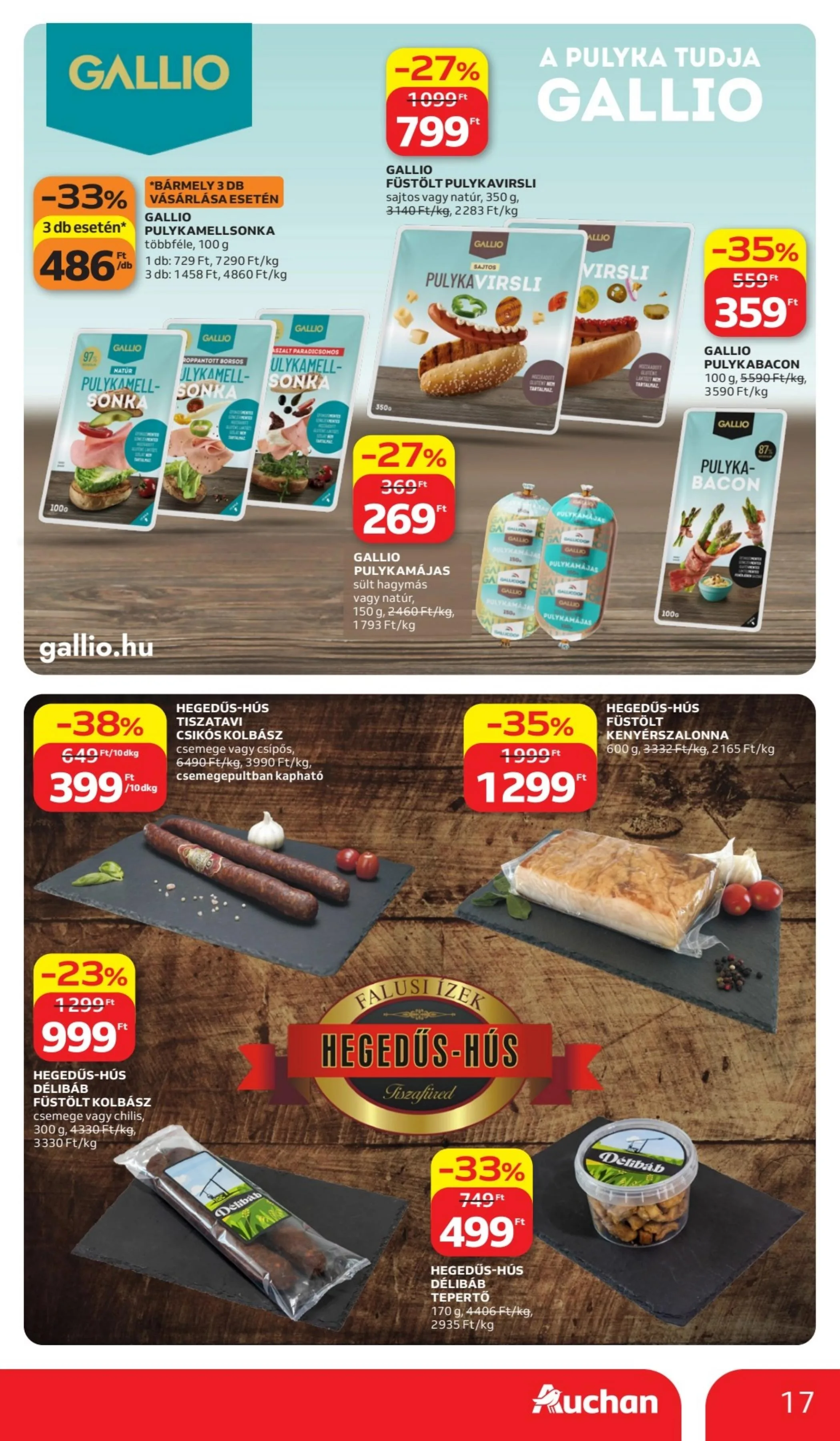 Auchan akciós újság Hipermarket 06.11–06.17 – 17. oldal