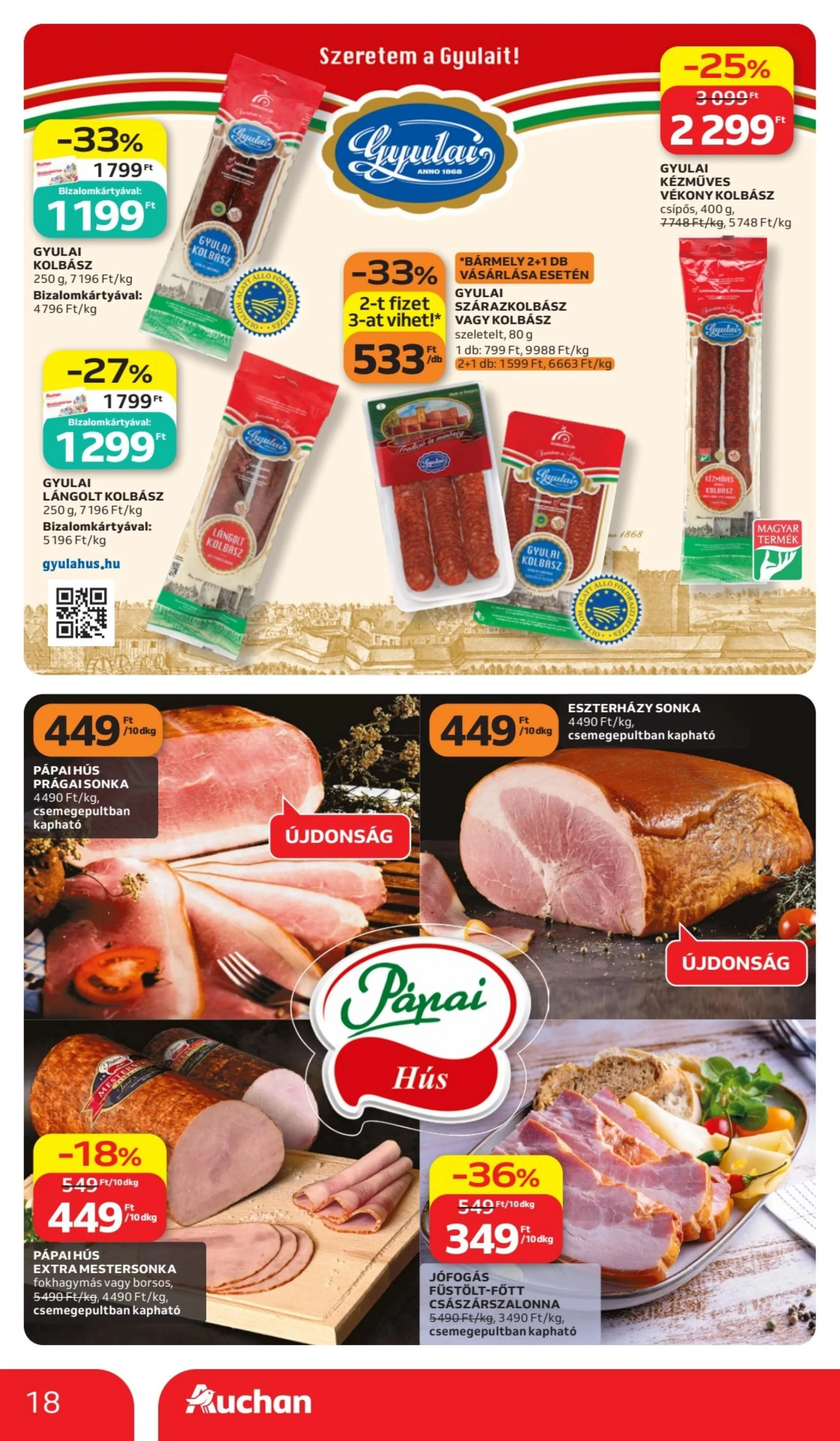 Auchan akciós újság Hipermarket 06.11–06.17 – 18. oldal