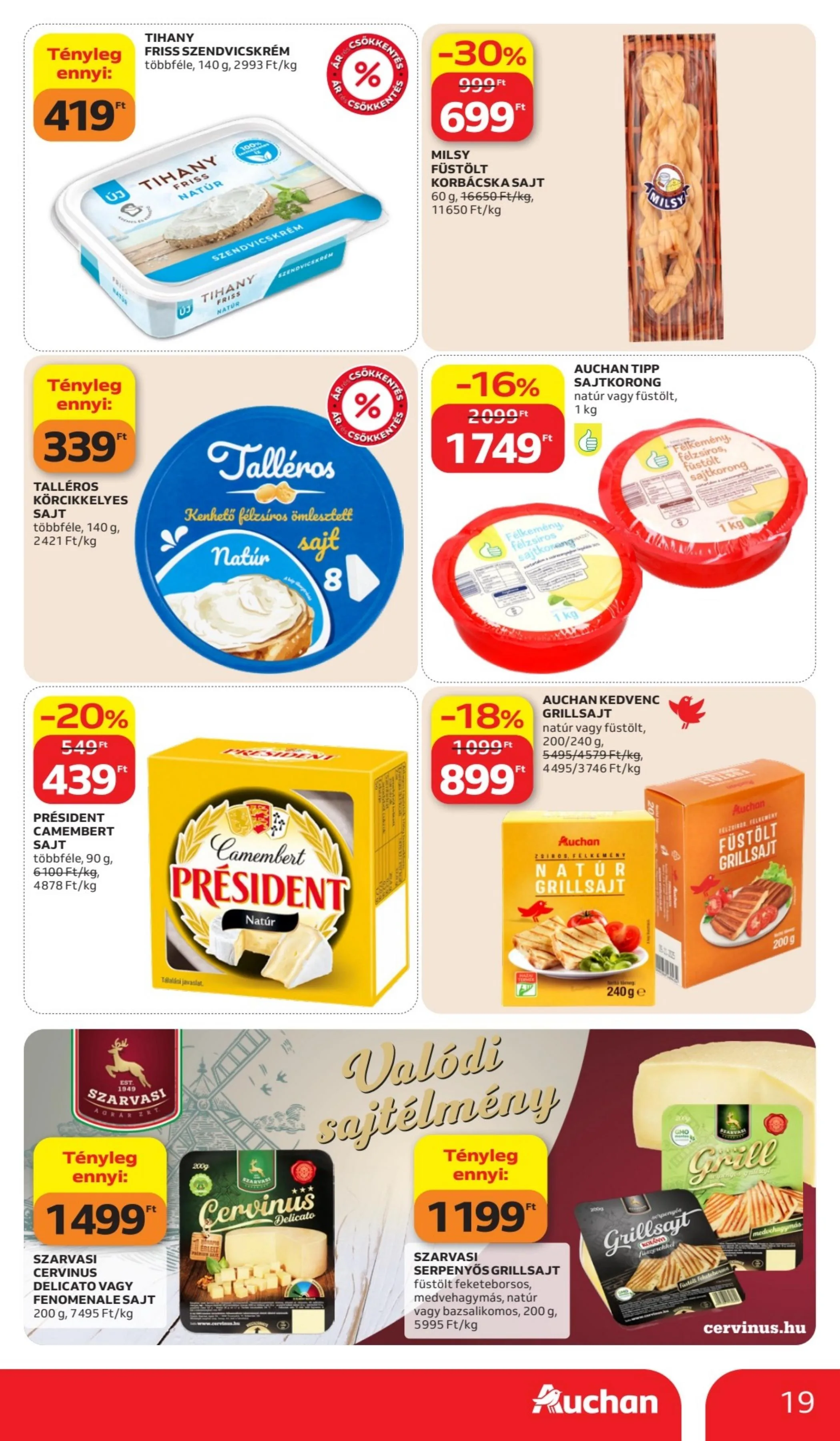Auchan akciós újság Hipermarket 06.11–06.17 – 19. oldal