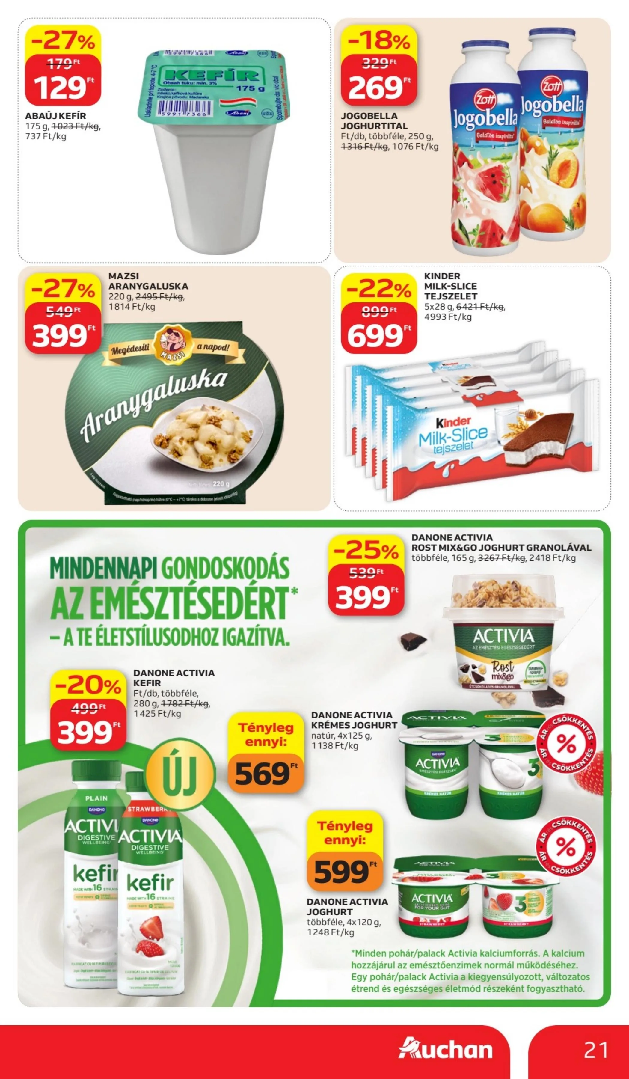 Auchan akciós újság Hipermarket 06.11–06.17 – 21. oldal