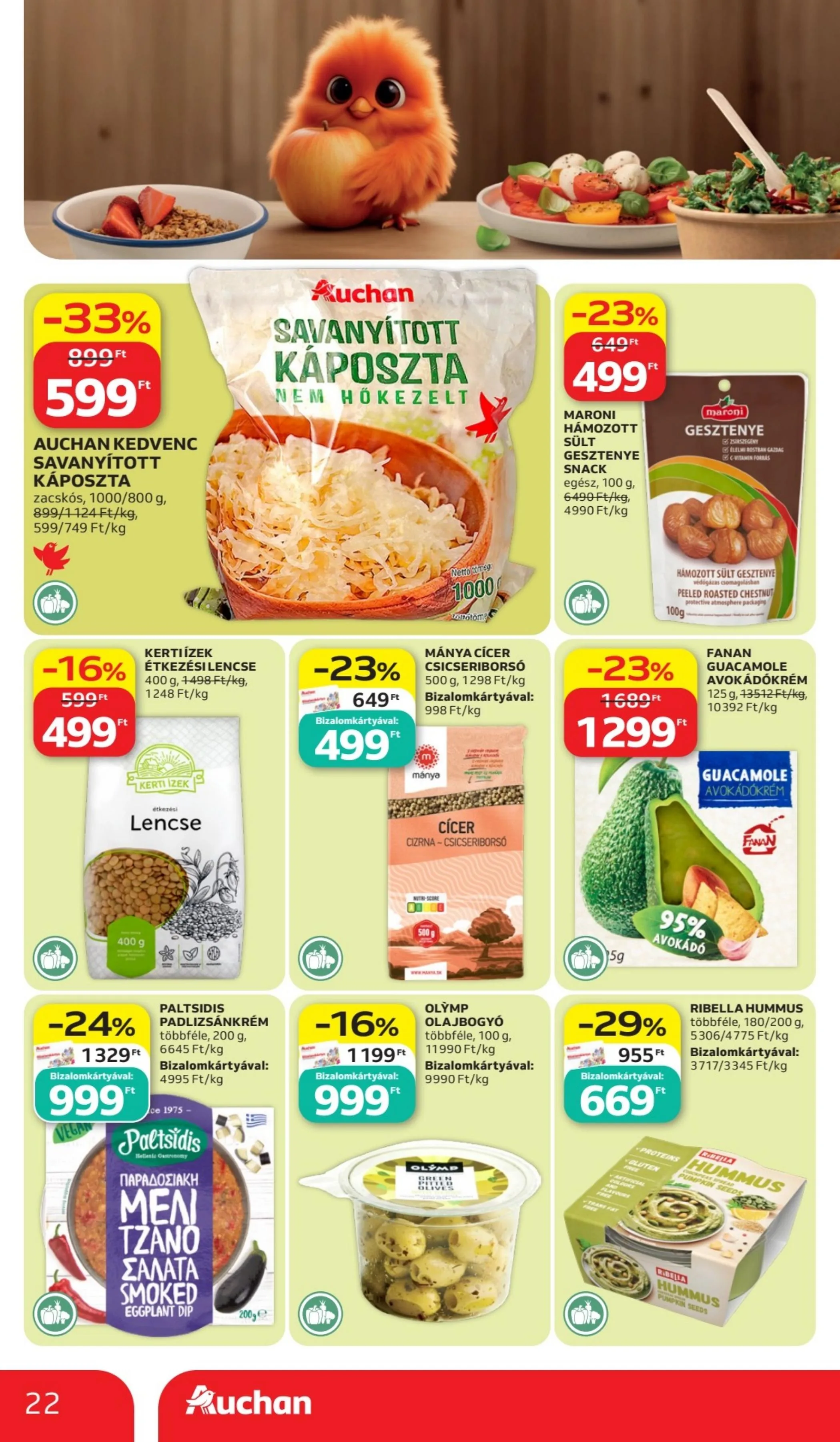 Auchan akciós újság Hipermarket 06.11–06.17 – 22. oldal