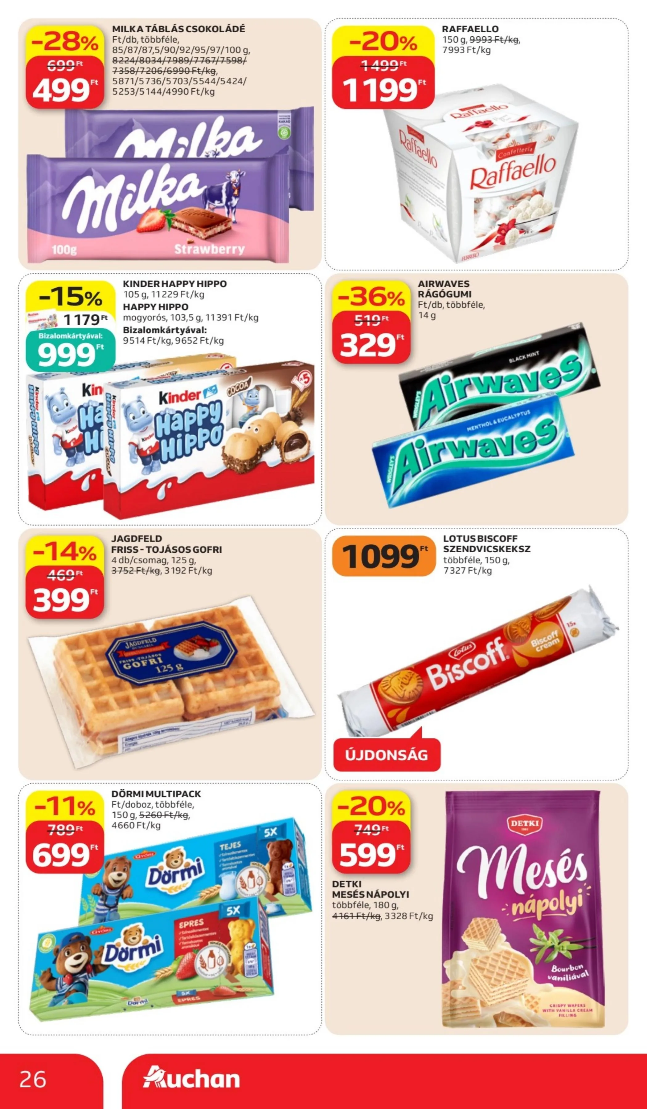 Auchan akciós újság Hipermarket 06.11–06.17 – 26. oldal