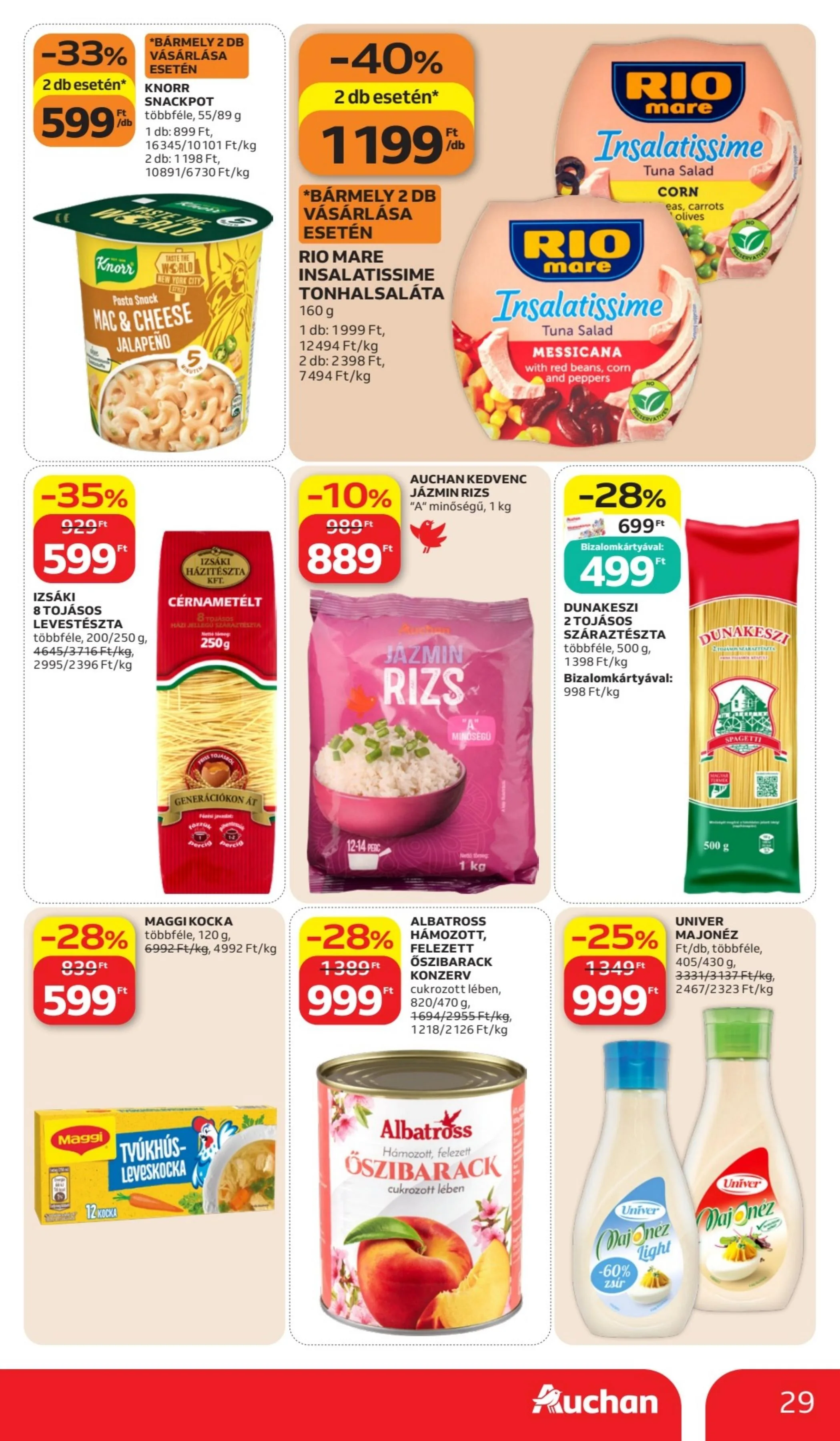 Auchan akciós újság Hipermarket 06.11–06.17 – 29. oldal