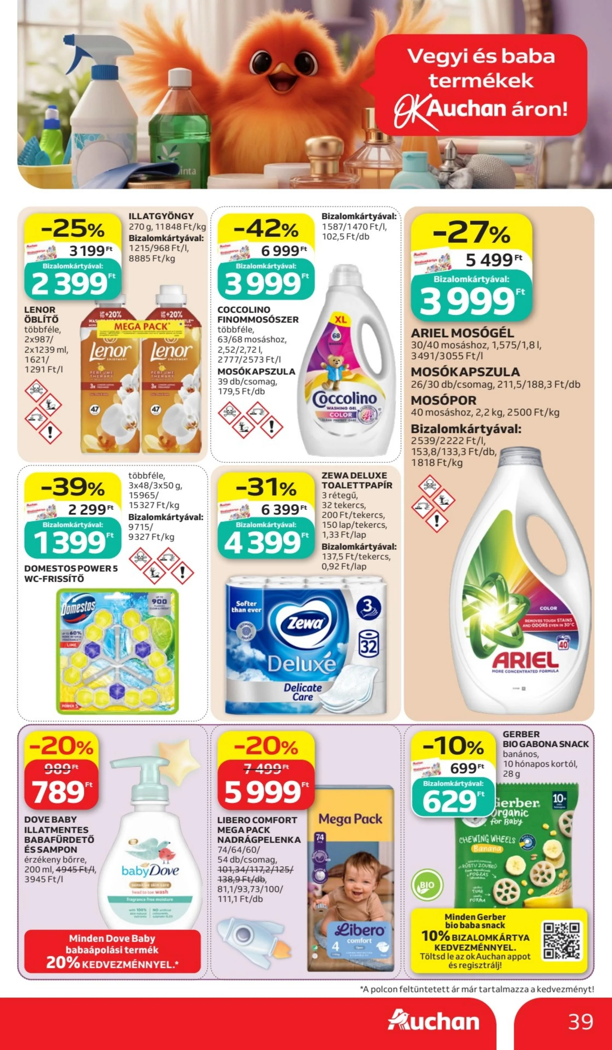 Auchan akciós újság Hipermarket 06.11–06.17 – 39. oldal