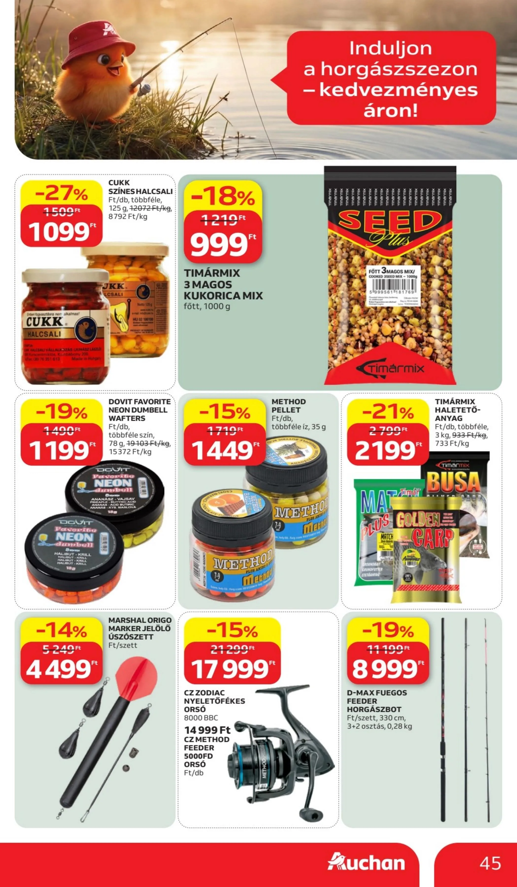 Auchan akciós újság Hipermarket 06.11–06.17 – 45. oldal