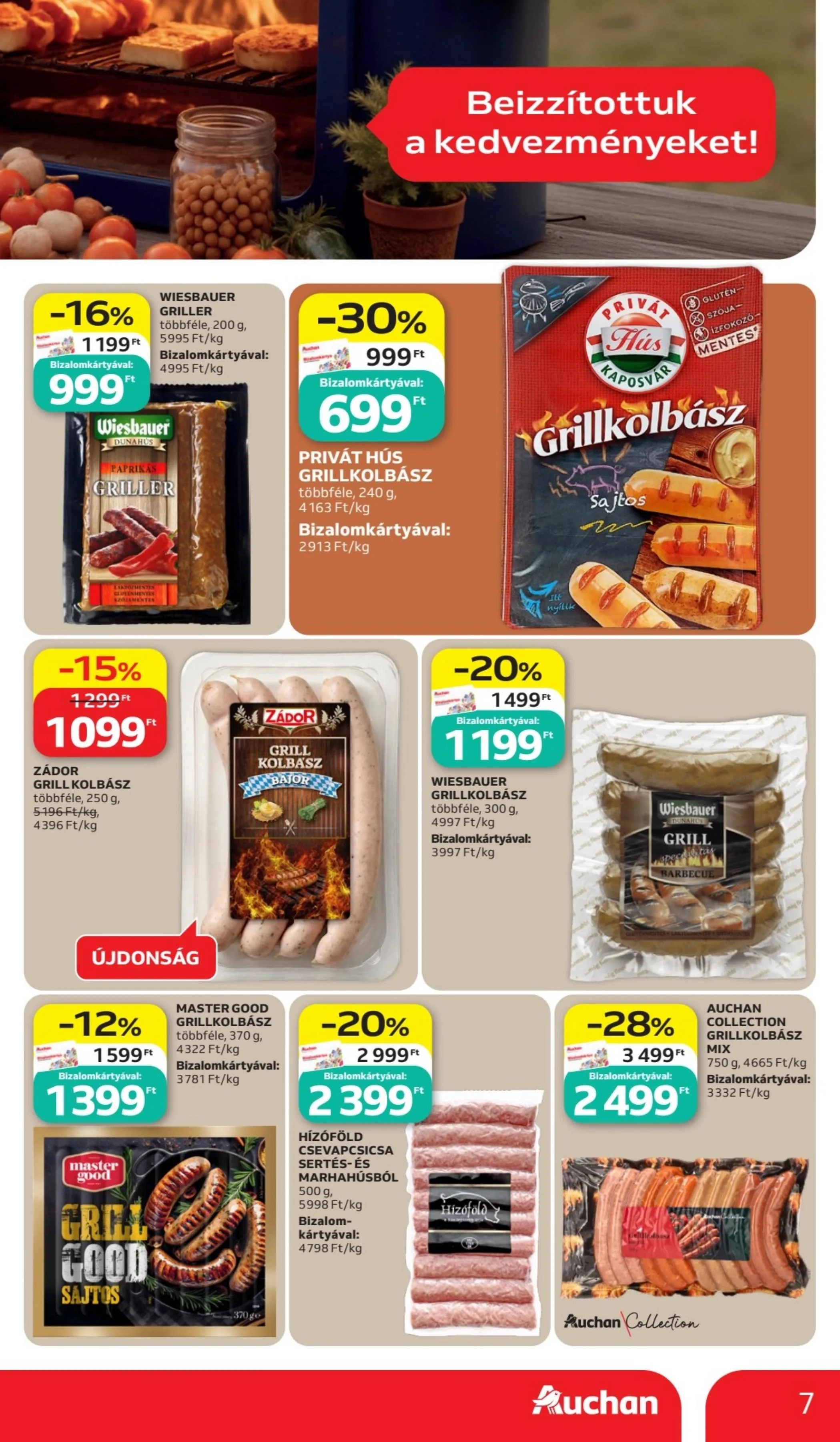 Auchan akciós újság Hipermarket 06.11–06.17 – 7. oldal