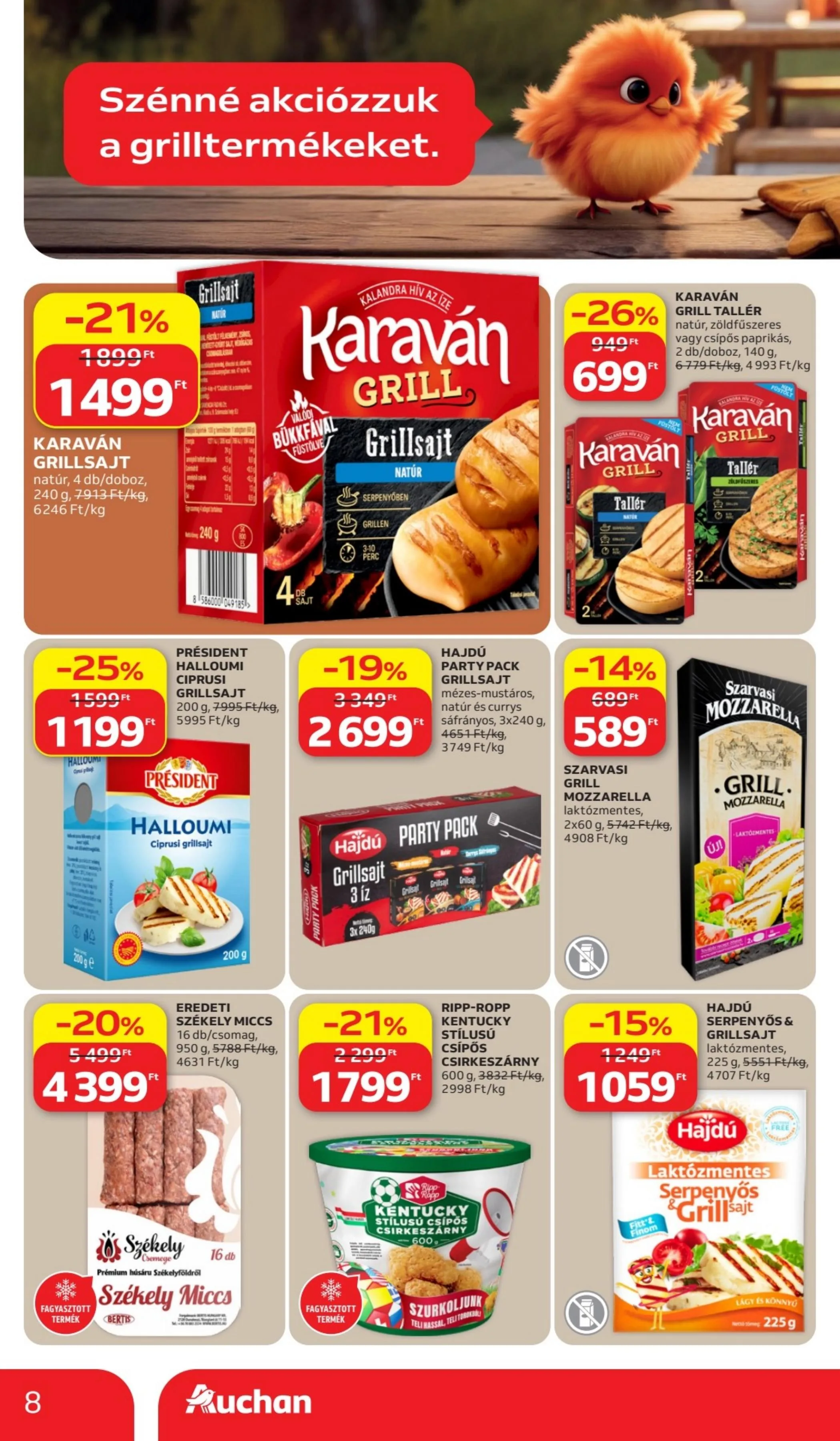 Auchan akciós újság Hipermarket 06.11–06.17 – 8. oldal