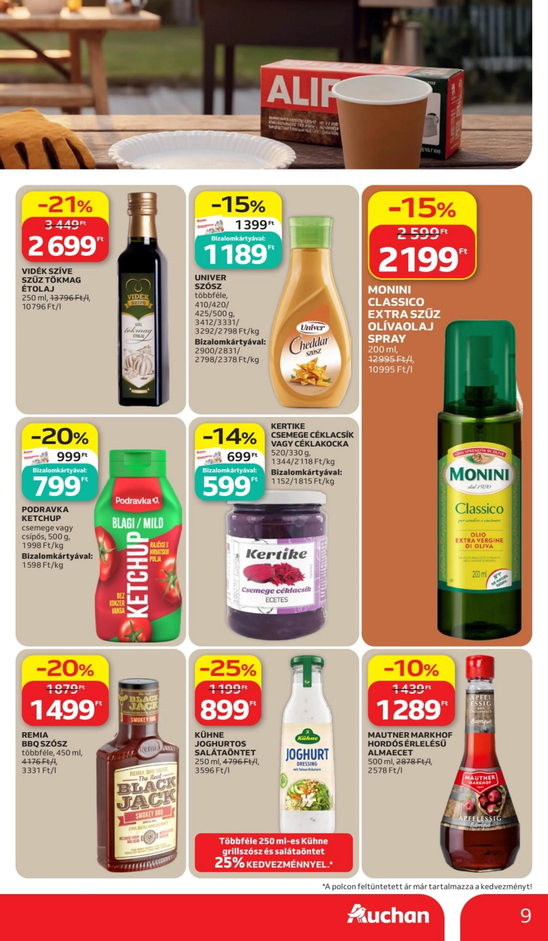 Auchan akciós újság Hipermarket 06.11–06.17 – 9. oldal