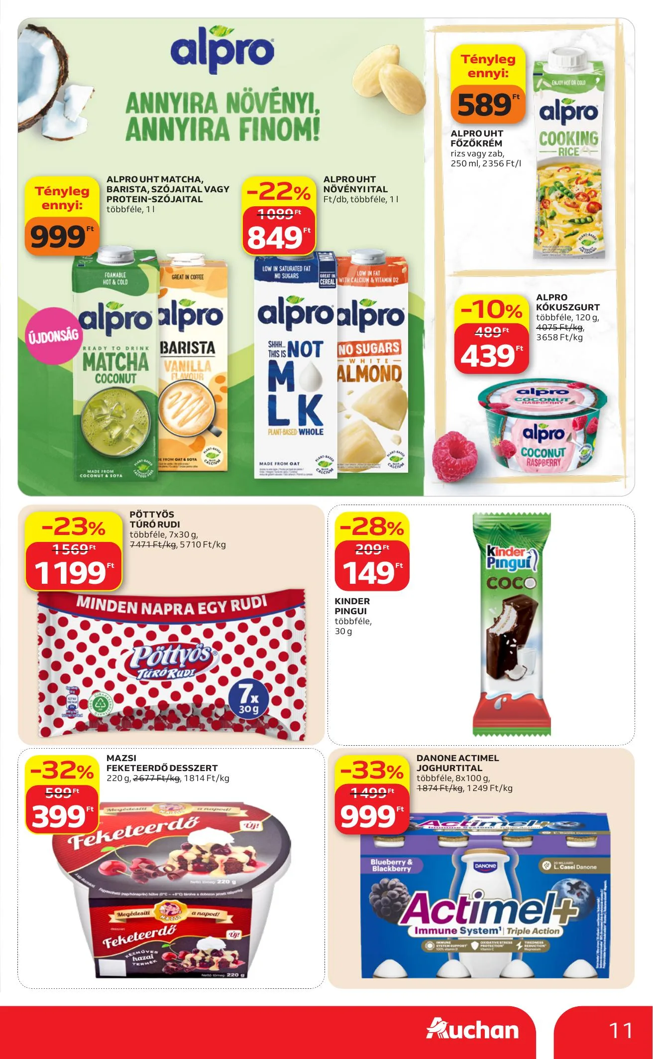 Auchan akciós újság Hipermarket 06.18–06.24 – 11. oldal
