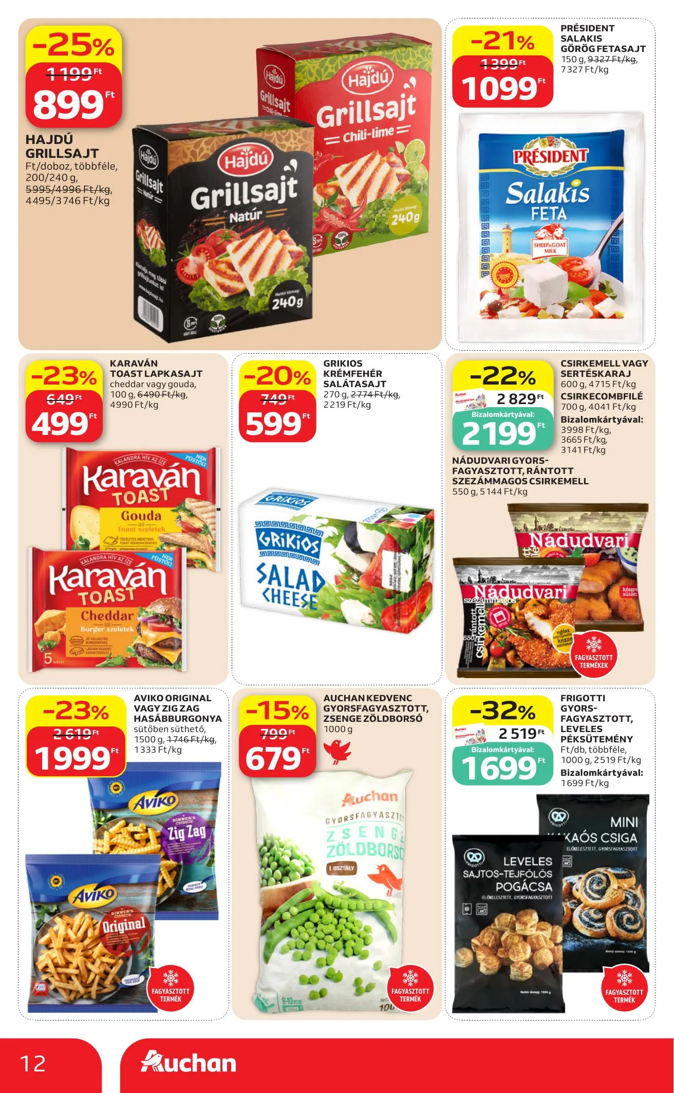 Auchan akciós újság Hipermarket 06.18–06.24 – 12. oldal