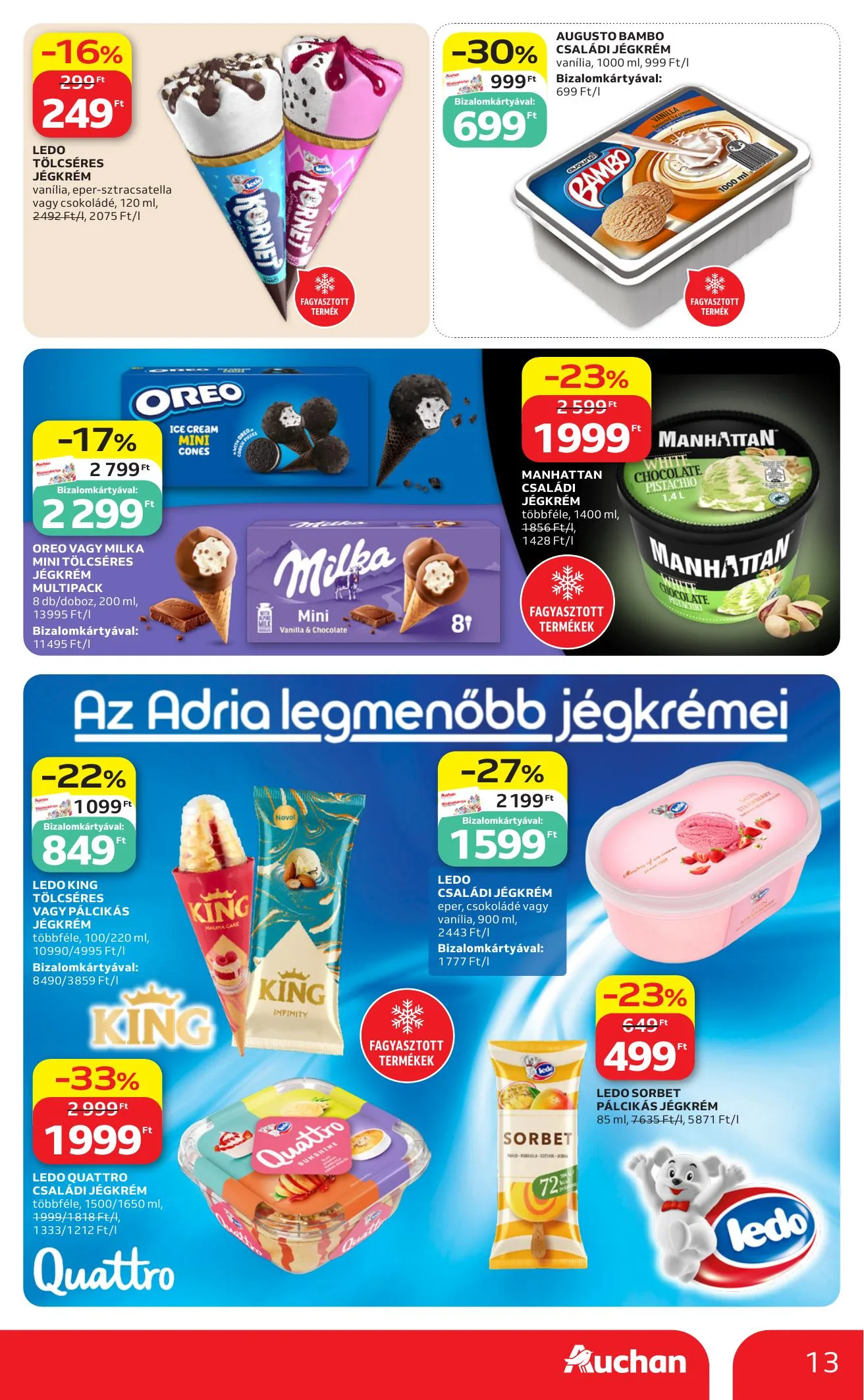 Auchan akciós újság Hipermarket 06.18–06.24 – 13. oldal