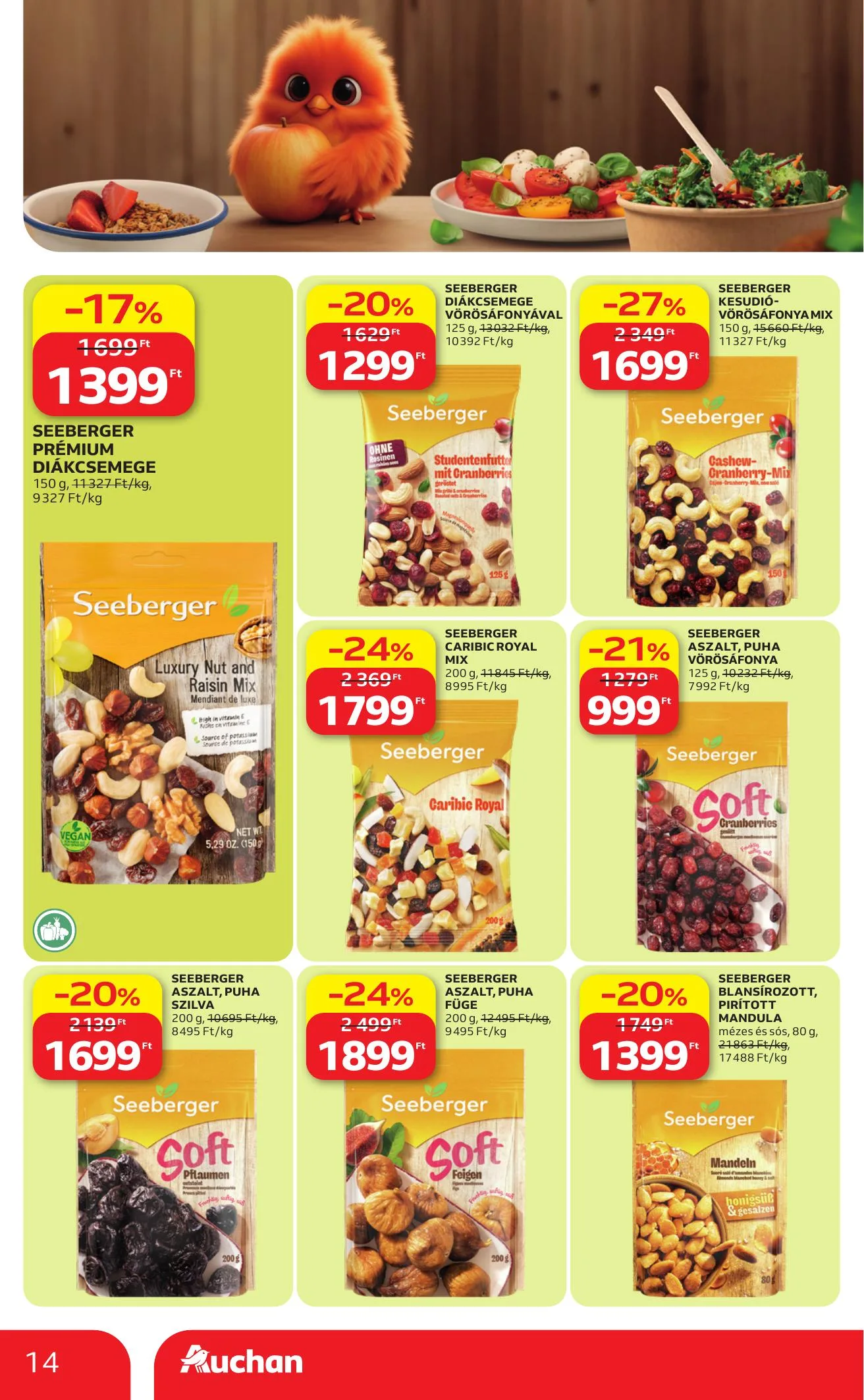 Auchan akciós újság Hipermarket 06.18–06.24 – 14. oldal