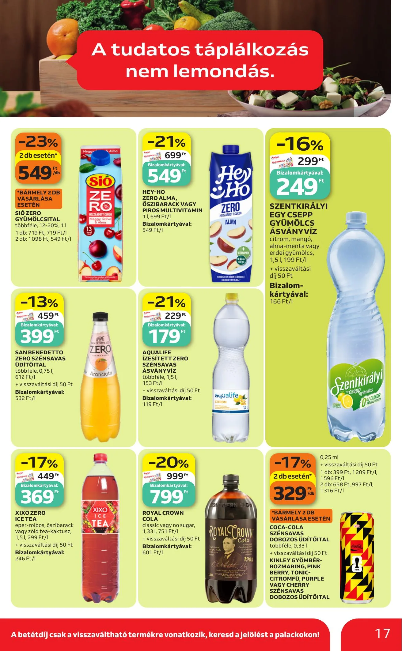 Auchan akciós újság Hipermarket 06.18–06.24 – 17. oldal