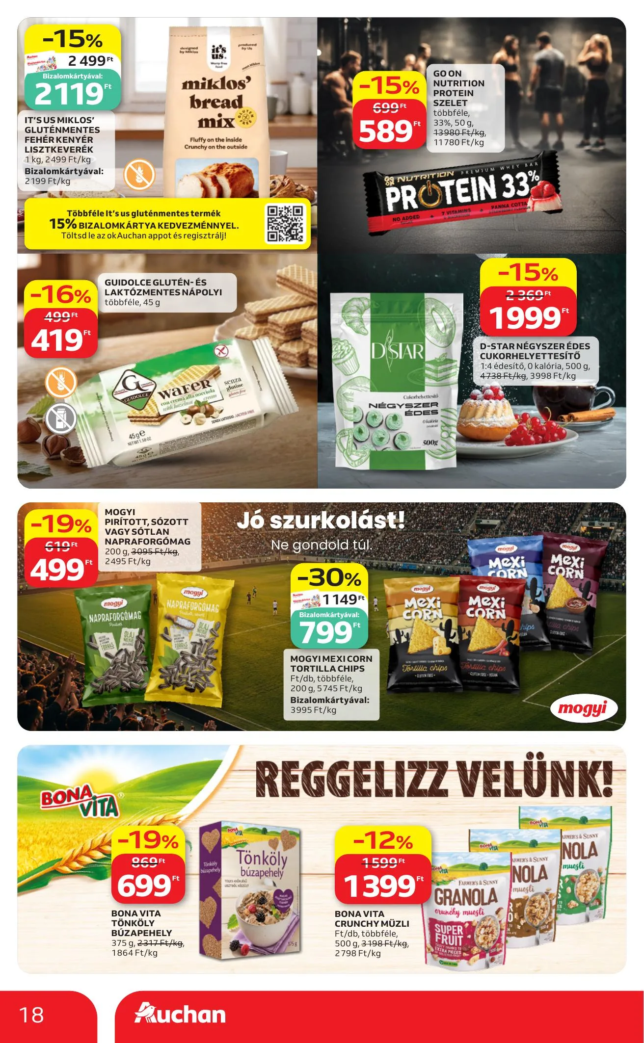 Auchan akciós újság Hipermarket 06.18–06.24 – 18. oldal